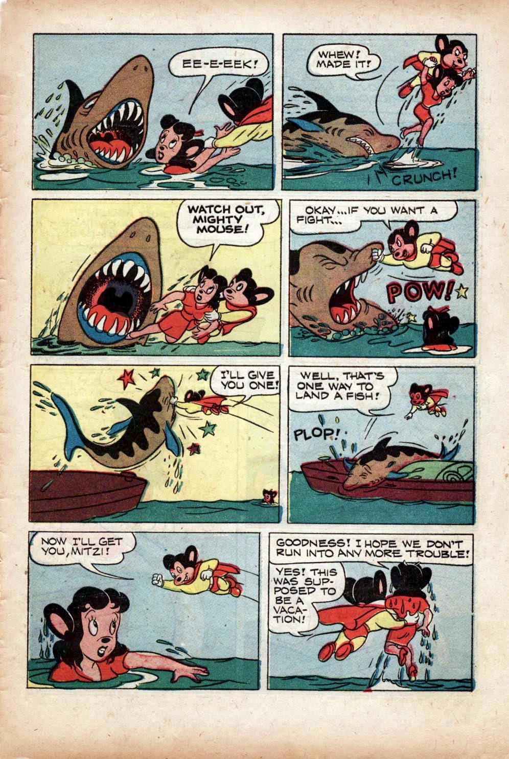 Read online Paul Terry's Mighty Mouse Comics comic -  Issue #48 - 30