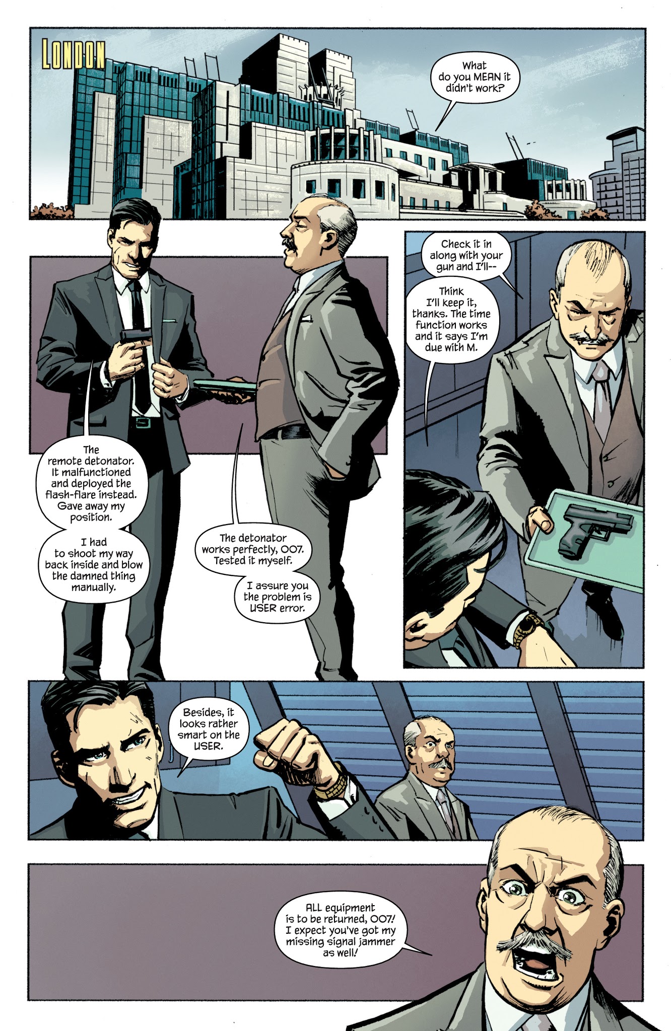 Read online James Bond: Solstice comic -  Issue # Full - 6