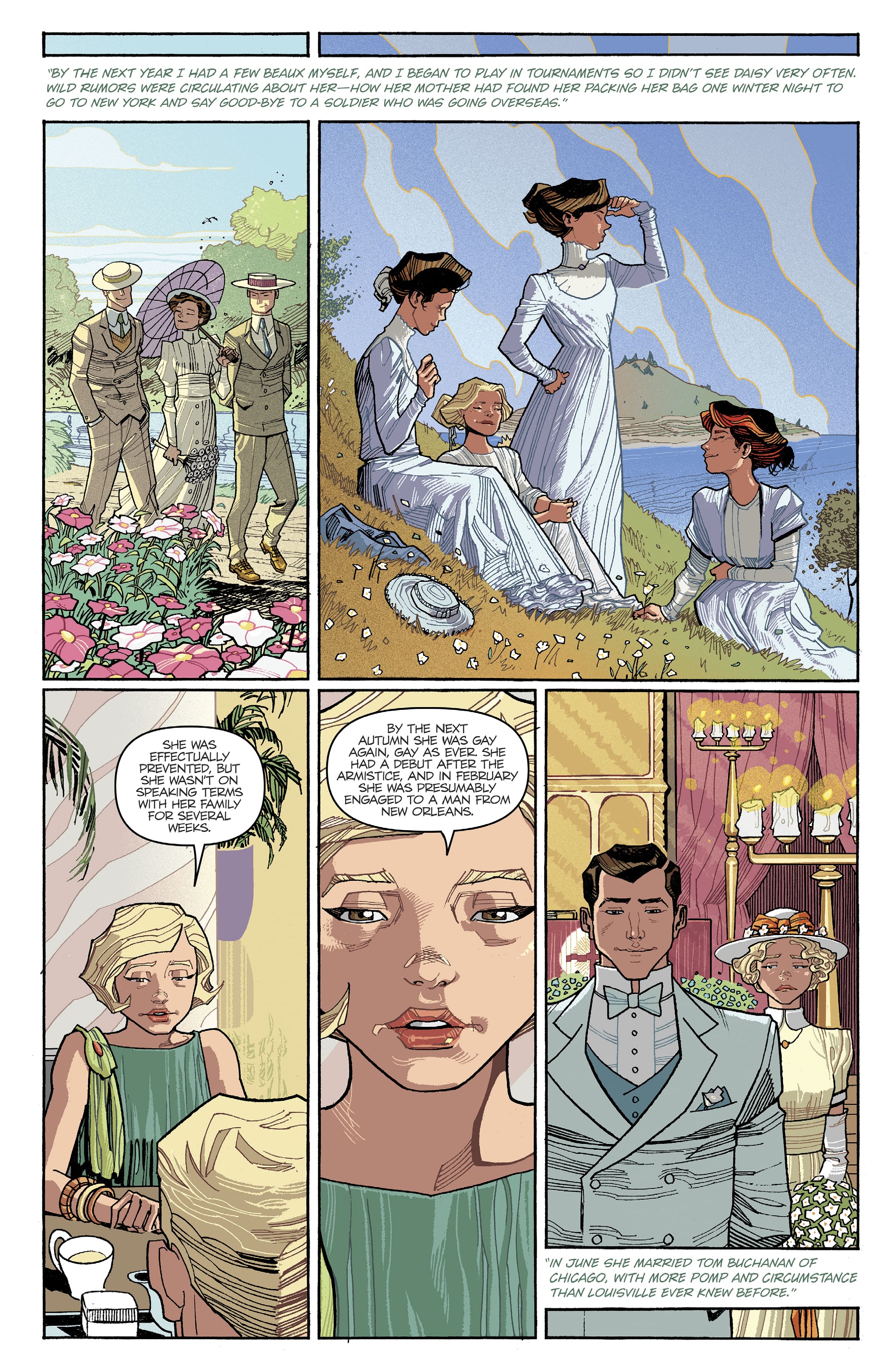 Read online The Great Gatsby comic -  Issue #3 - 17