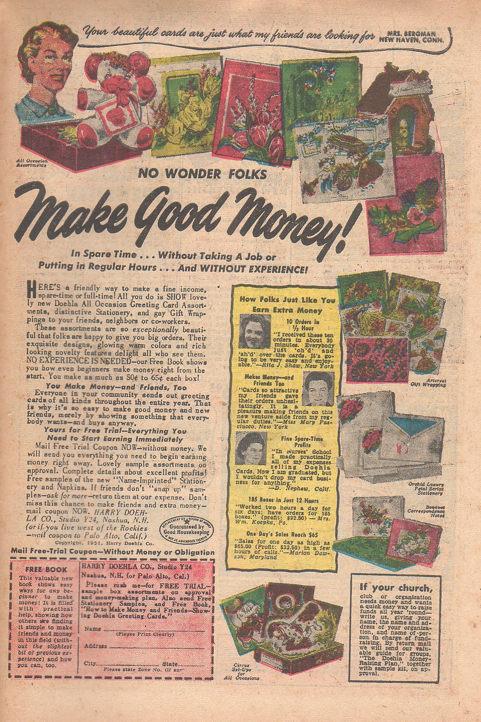 Read online Black Magic (1950) comic -  Issue #12 - 41