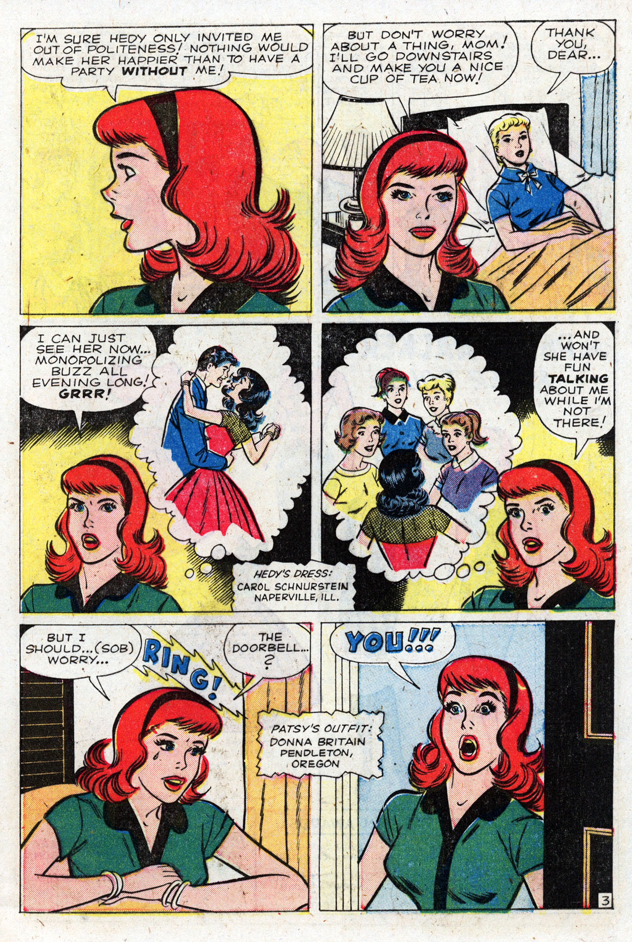 Read online Patsy Walker comic -  Issue #92 - 13