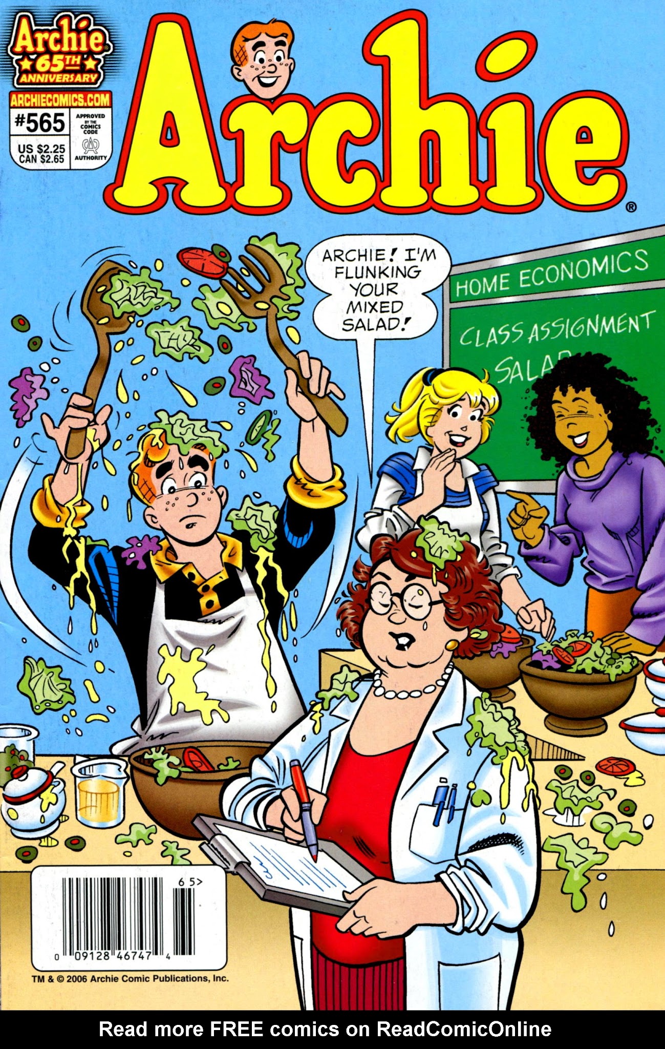 Read online Archie (1960) comic -  Issue #565 - 1