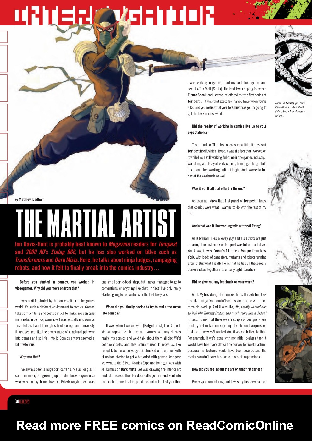Read online Judge Dredd Megazine (Vol. 5) comic -  Issue #294 - 30