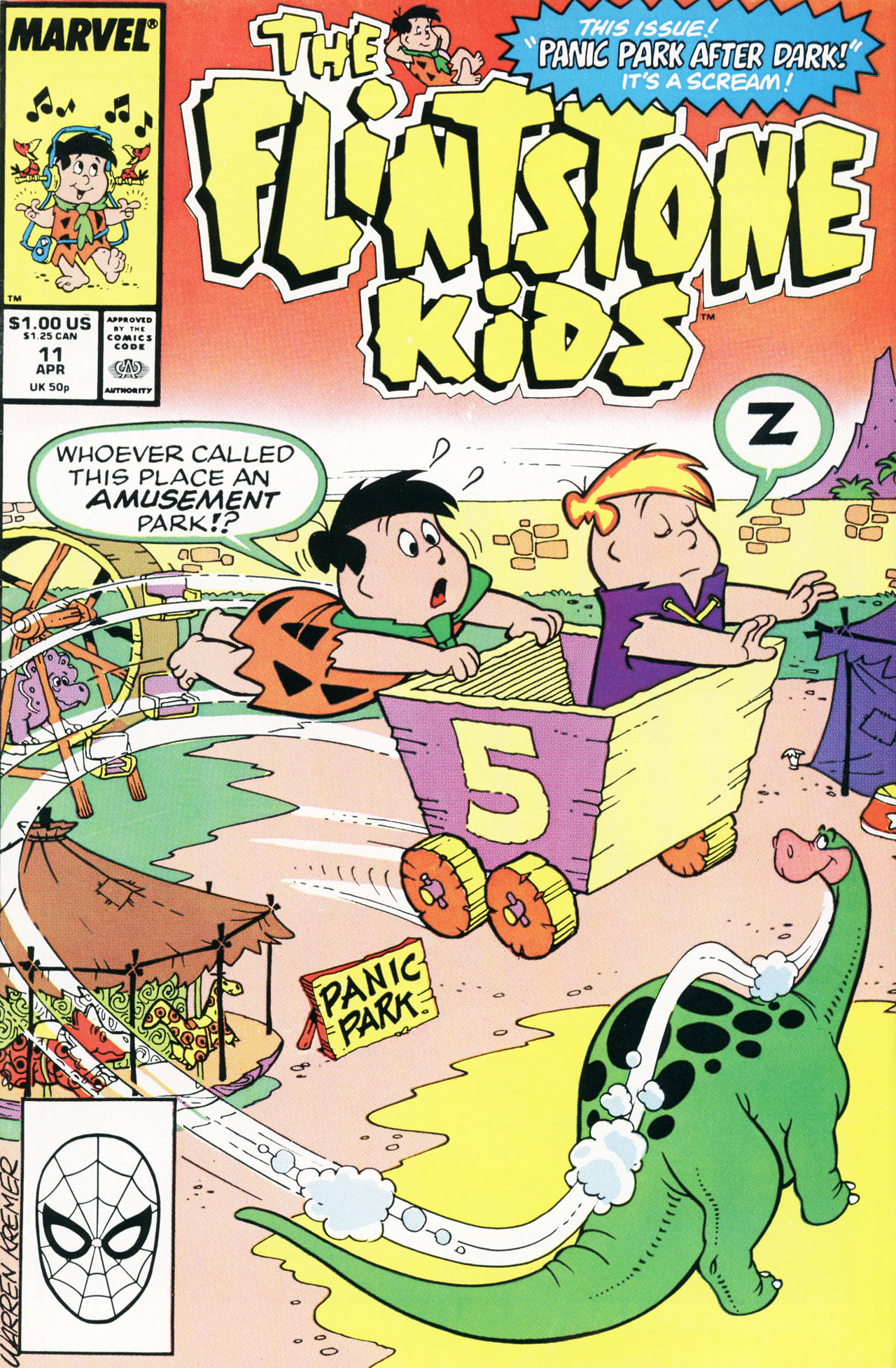 Read online The Flintstone Kids comic -  Issue #11 - 1