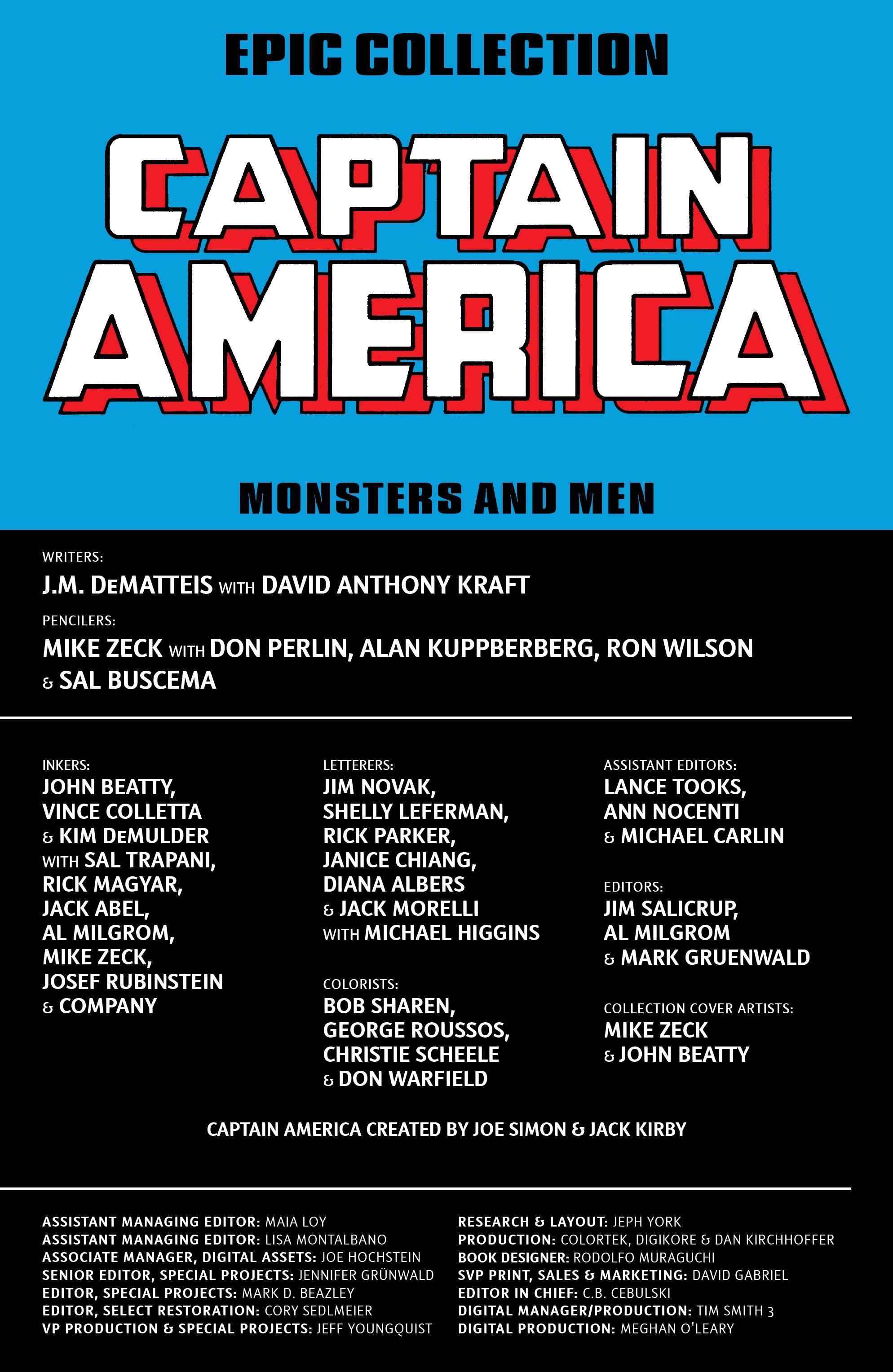 Read online Captain America Epic Collection comic -  Issue # TPB Monsters and Men (Part 1) - 2