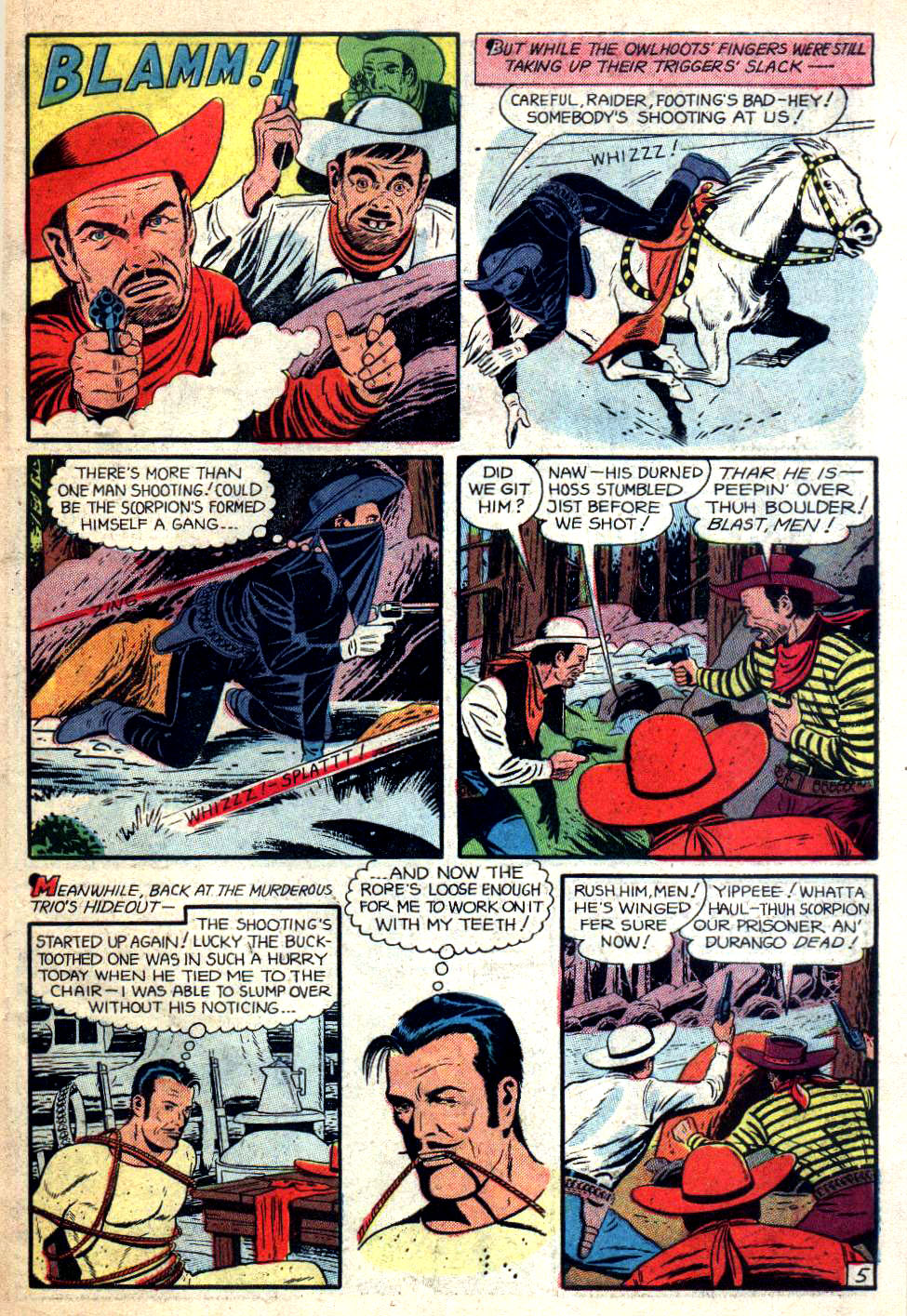 Read online Charles Starrett as The Durango Kid comic -  Issue #31 - 31