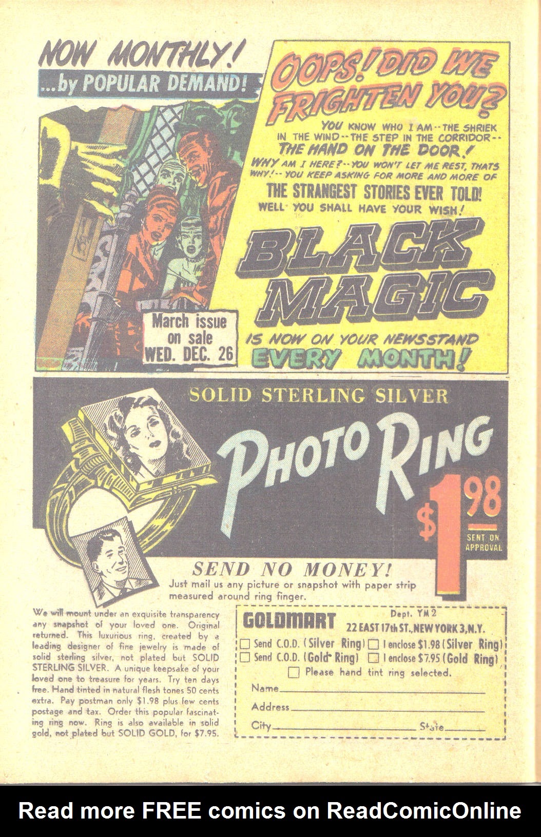 Read online Black Magic (1950) comic -  Issue #9 - 28