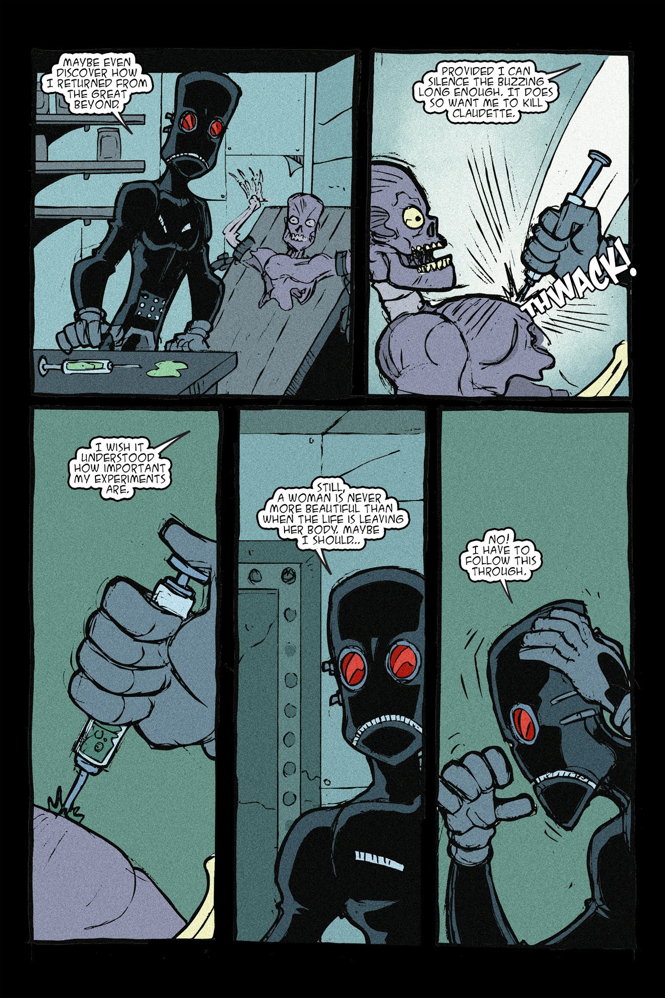 Read online Halloween Man vs. the Invisible Man comic -  Issue # TPB - 85