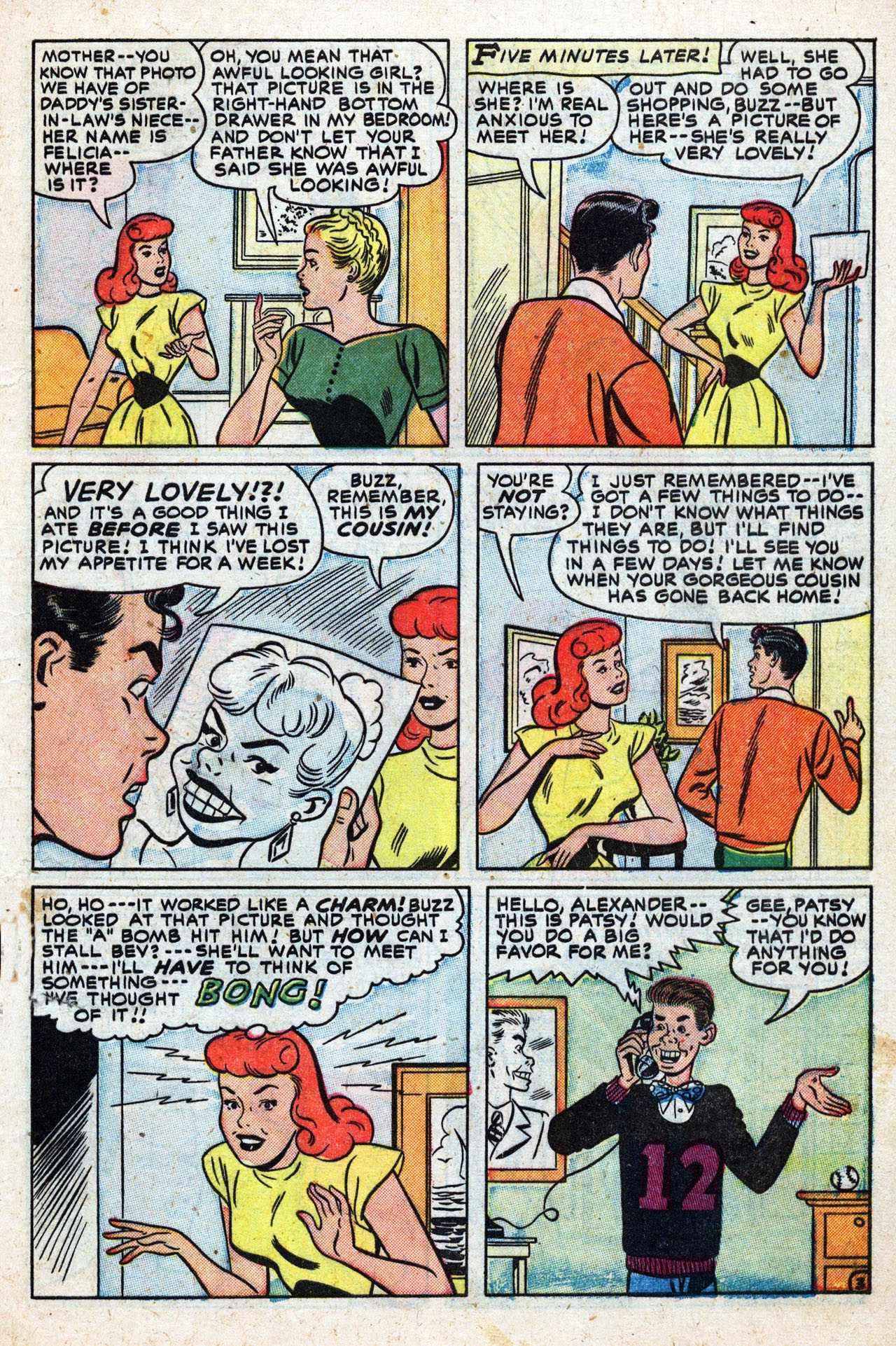 Read online Patsy and her Pals comic -  Issue #3 - 5