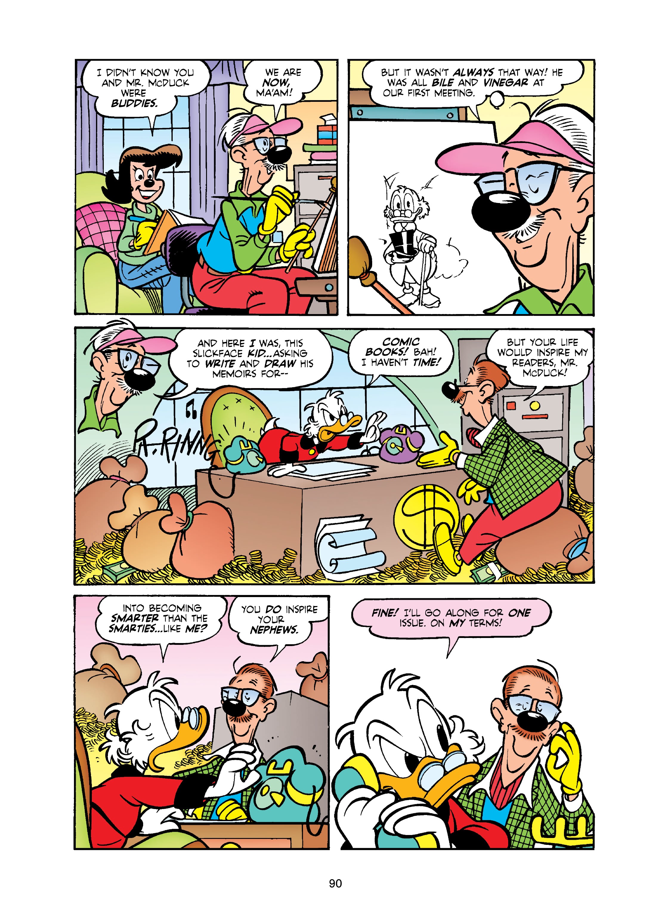Read online Walt Disney's Uncle Scrooge & Donald Duck: Bear Mountain Tales comic -  Issue # TPB (Part 1) - 90