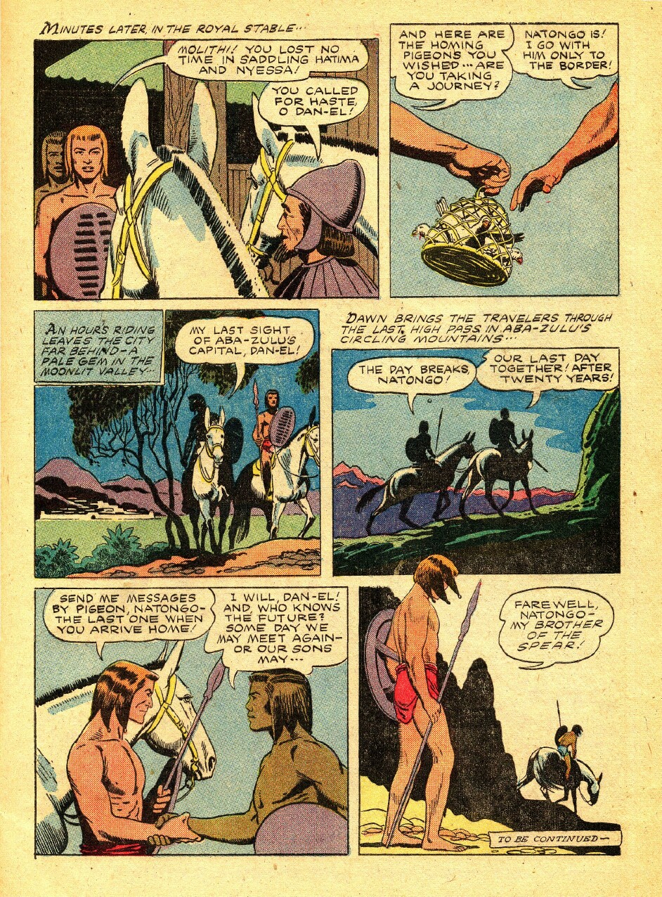 Read online Tarzan (1948) comic -  Issue #80 - 33