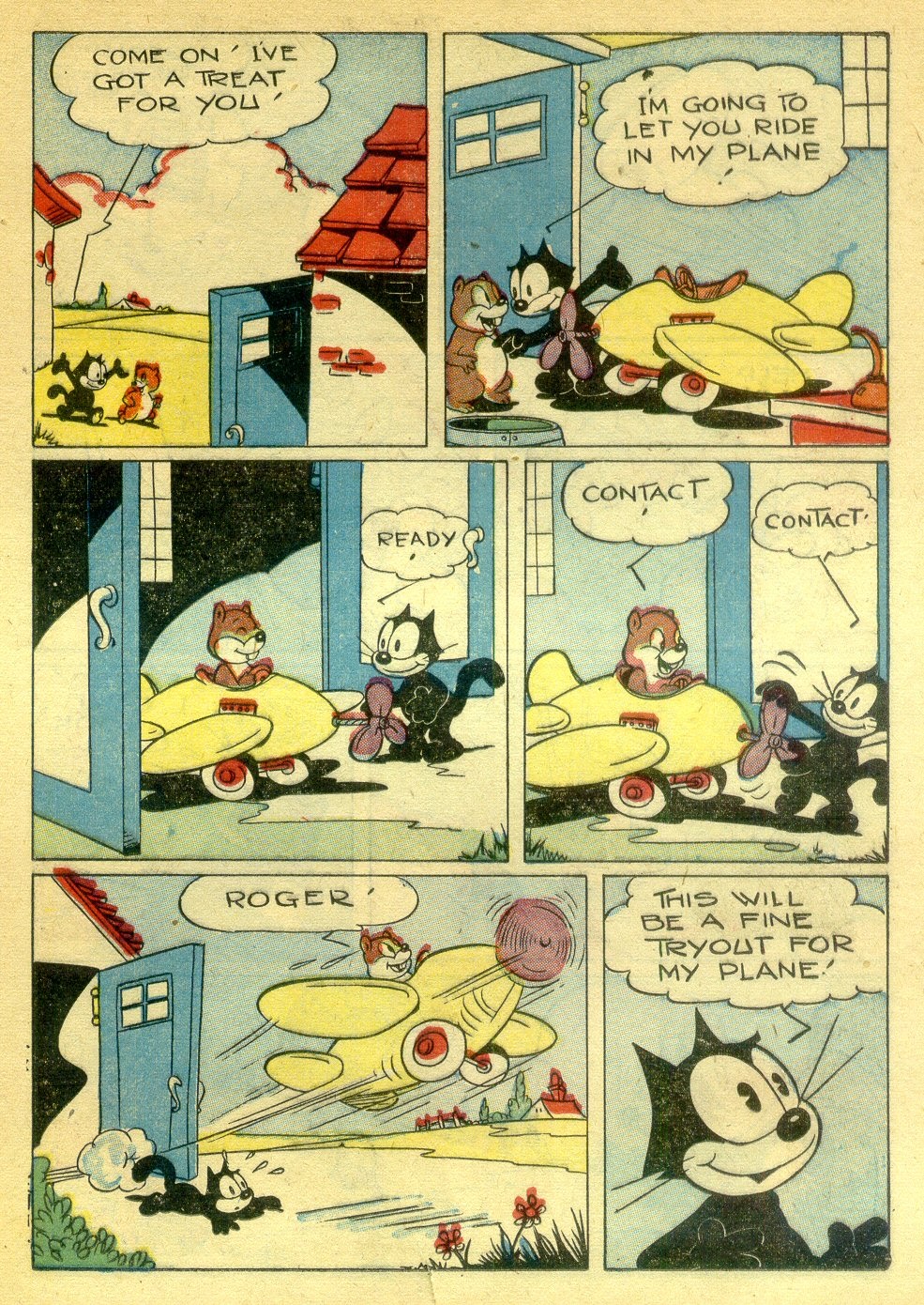 Read online Felix the Cat (1948) comic -  Issue #7 - 32