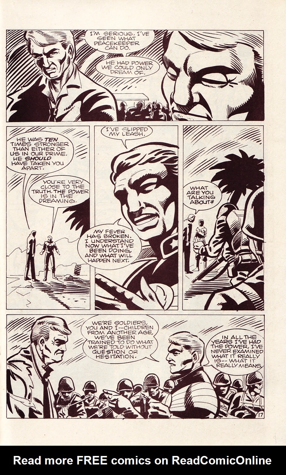 Read online Liberator (1987) comic -  Issue #6 - 19