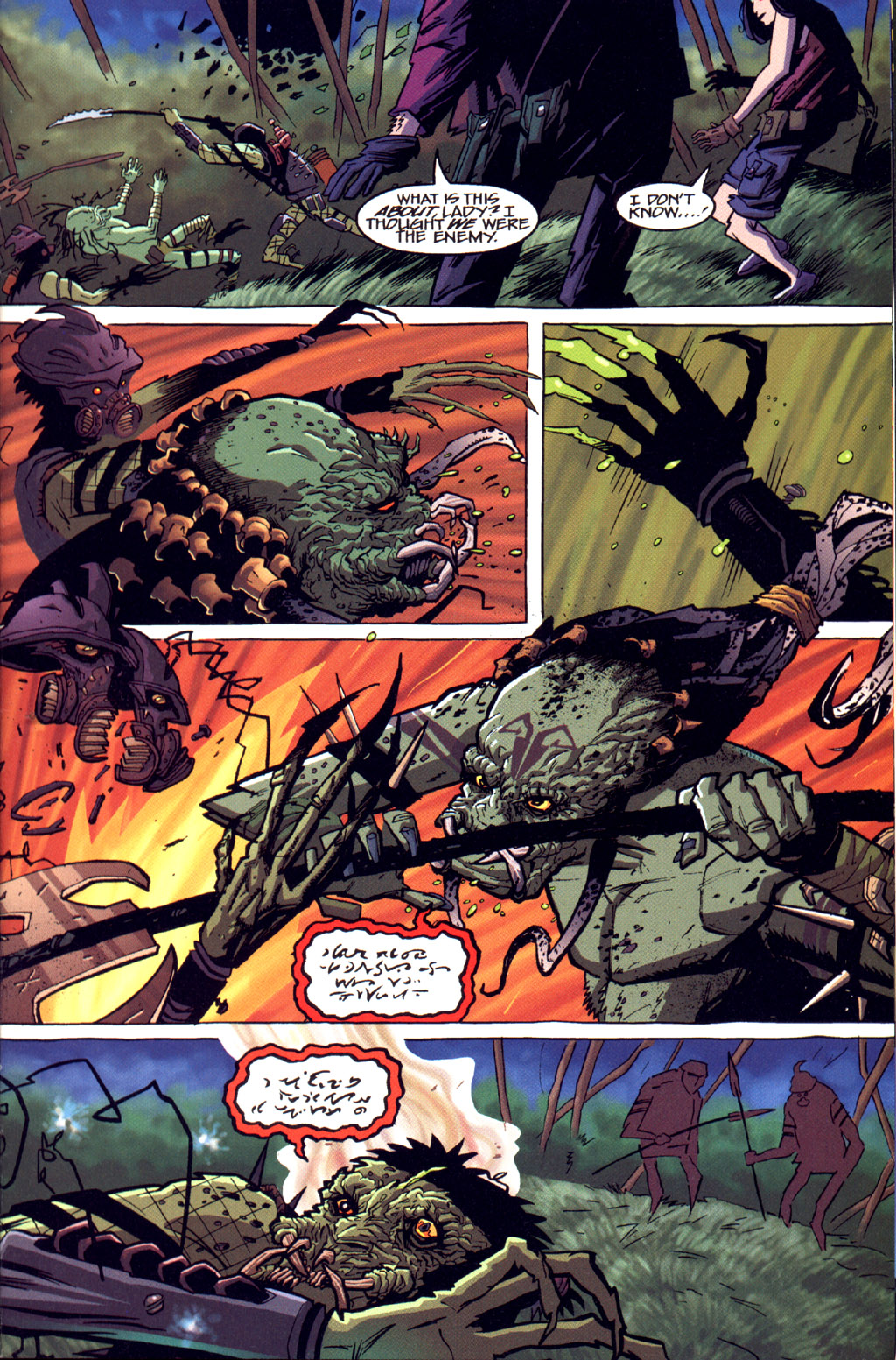 Read online Predator: Homeworld comic -  Issue #3 - 21