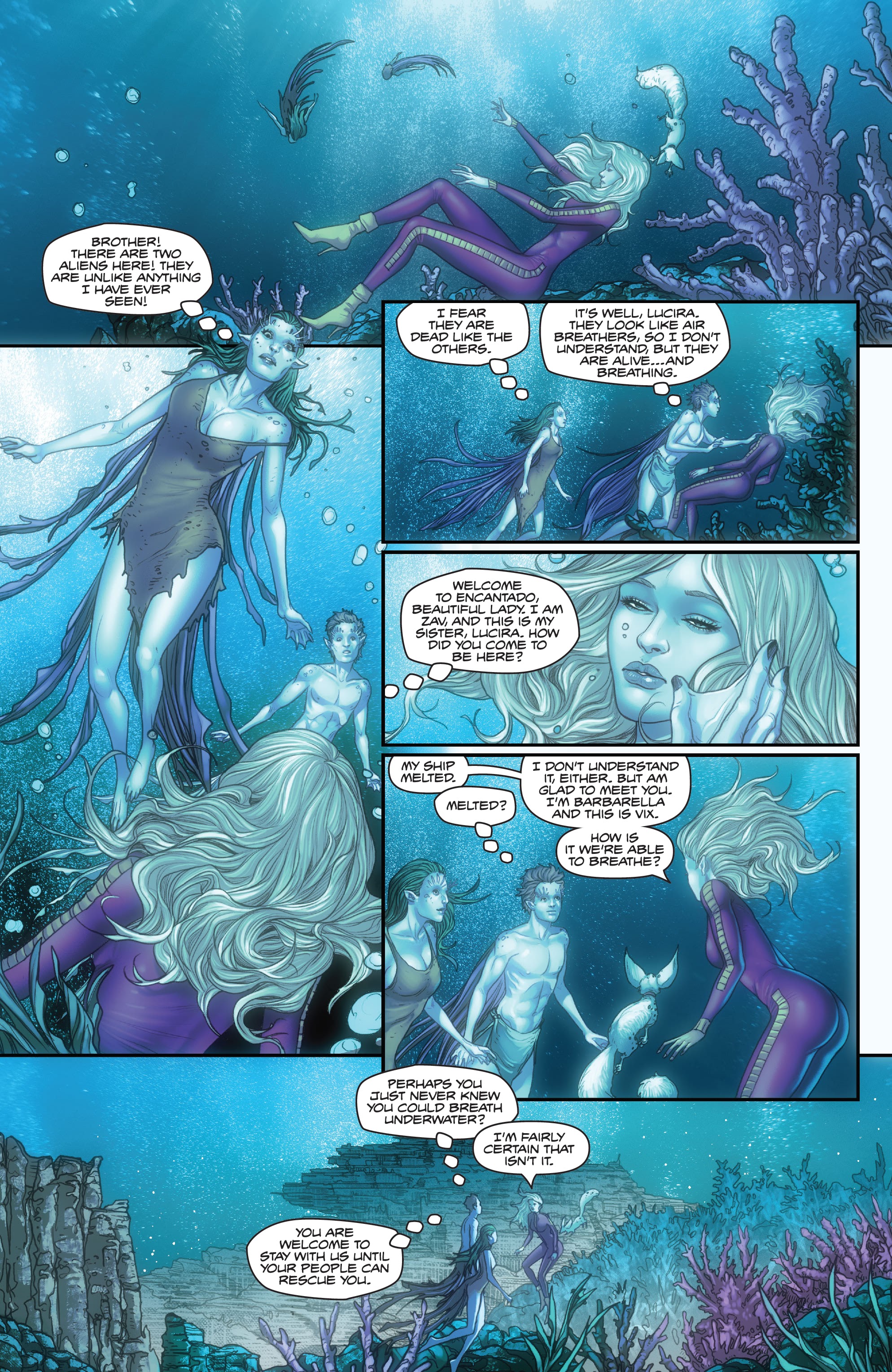 Read online Barbarella (2021) comic -  Issue #3 - 10