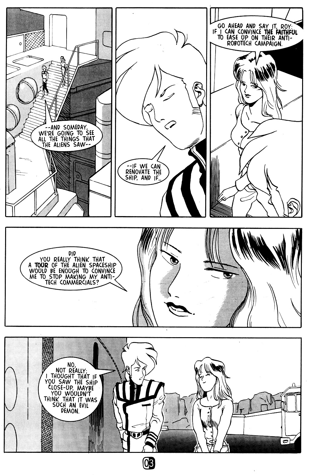 Read online Robotech: Return to Macross comic -  Issue #23 - 5