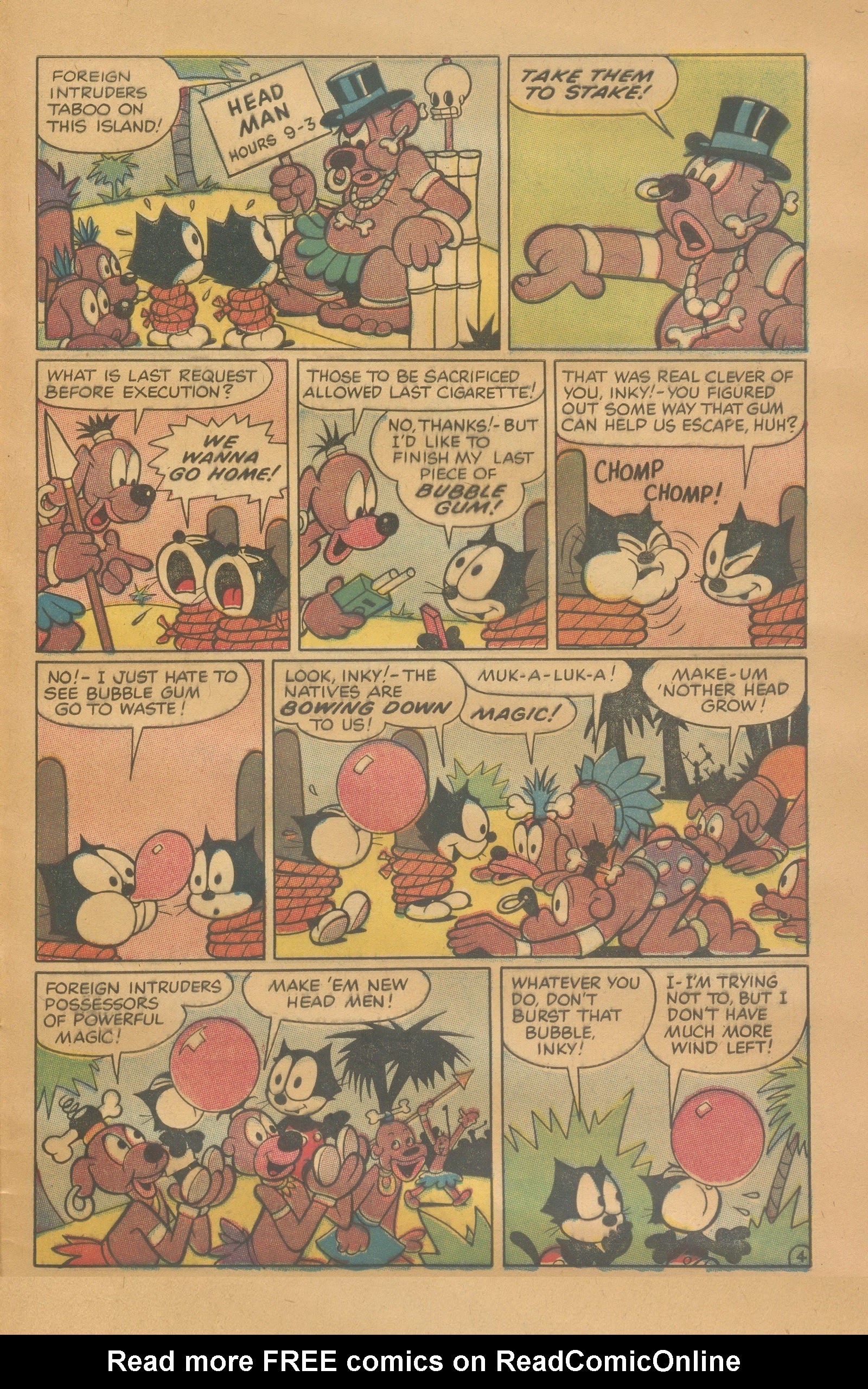 Read online Felix the Cat (1955) comic -  Issue #102 - 31