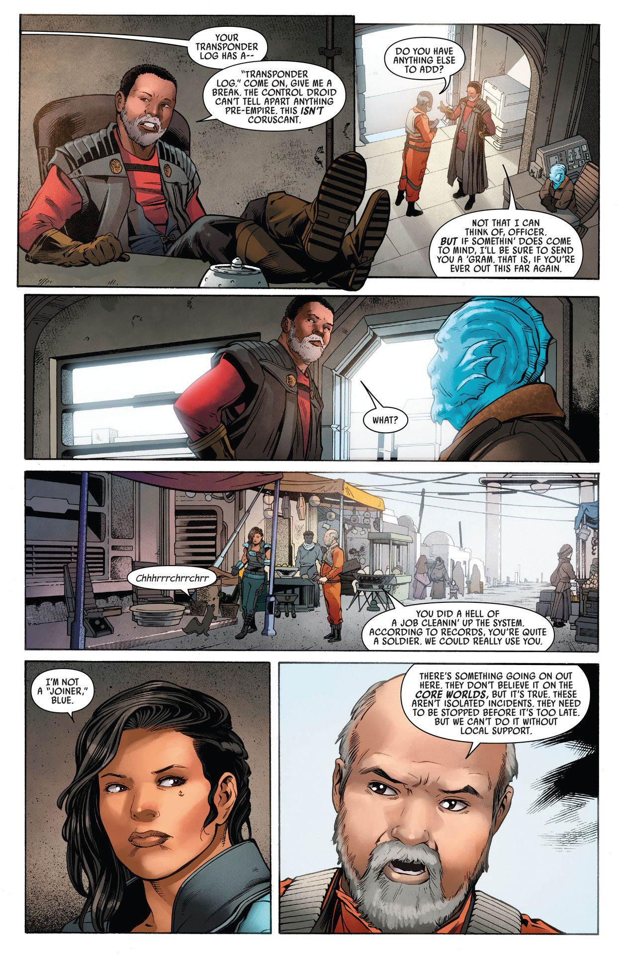 Read online Star Wars: The Mandalorian Season 2 comic -  Issue #4 - 30
