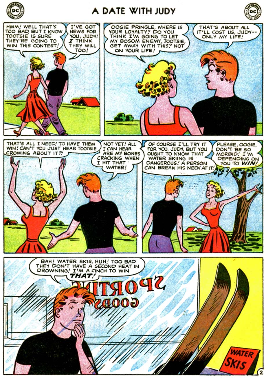 Read online A Date with Judy comic -  Issue #64 - 4