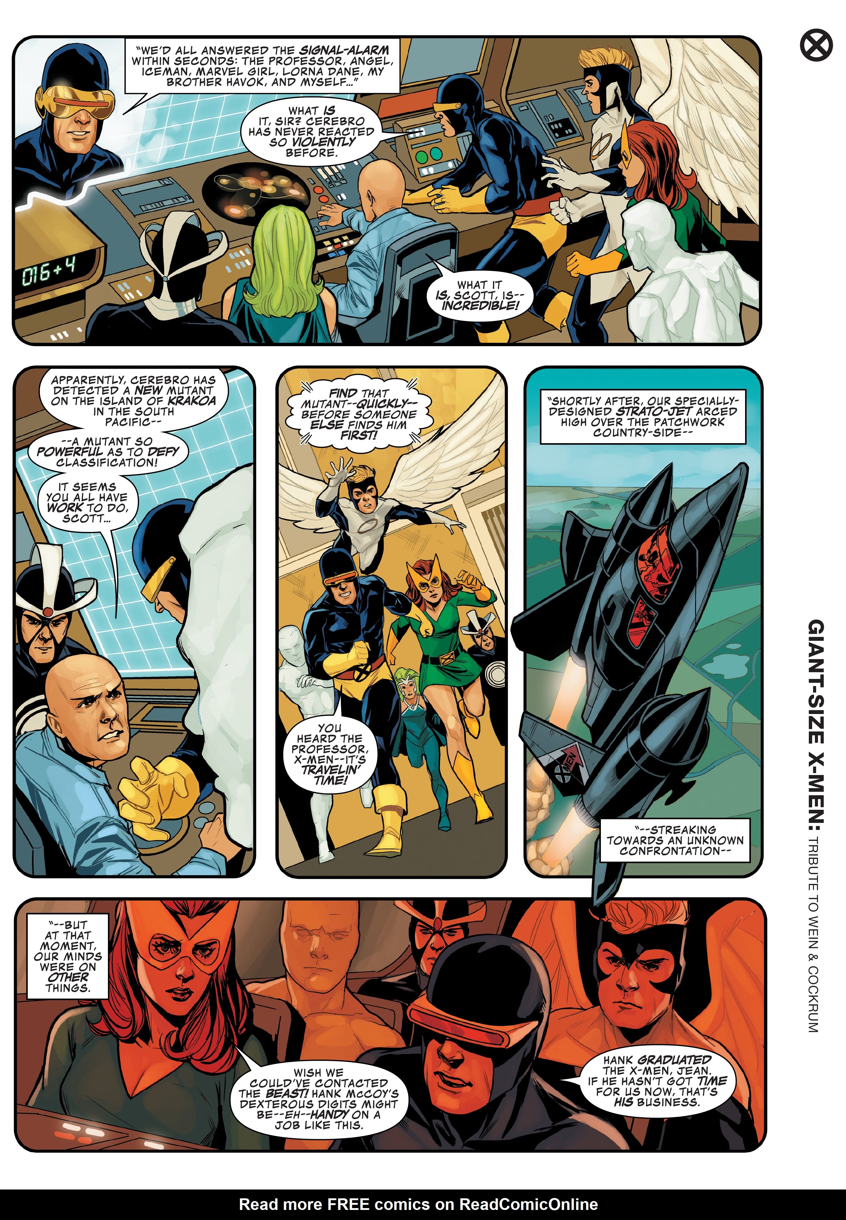 Read online Giant-Size X-Men: Tribute To Wein & Cockrum Gallery Edition comic -  Issue # TPB (Part 1) - 20