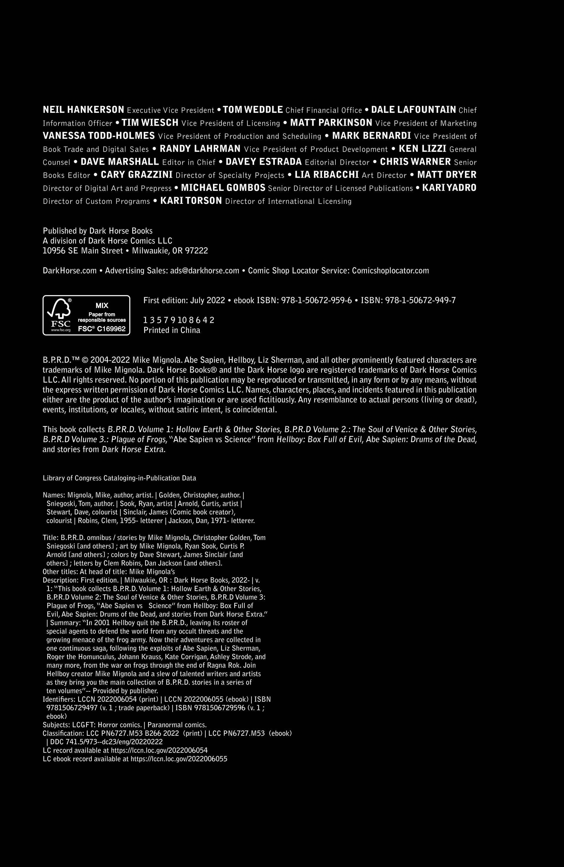 Read online B.P.R.D. Omnibus comic -  Issue # TPB 1 (Part 1) - 6