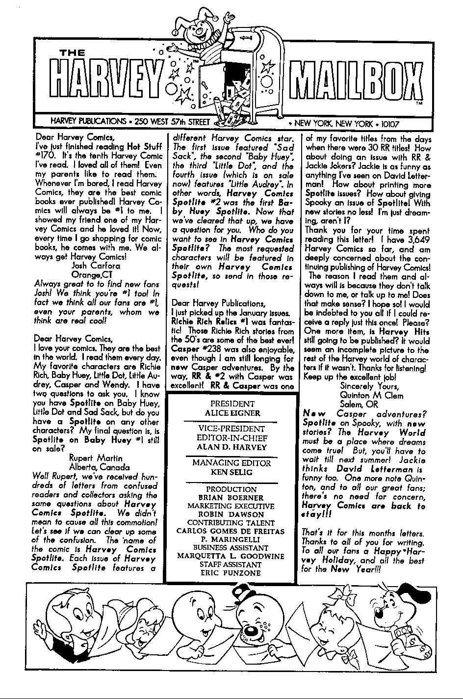 Read online Richie Rich And [...] comic -  Issue #3 - 2