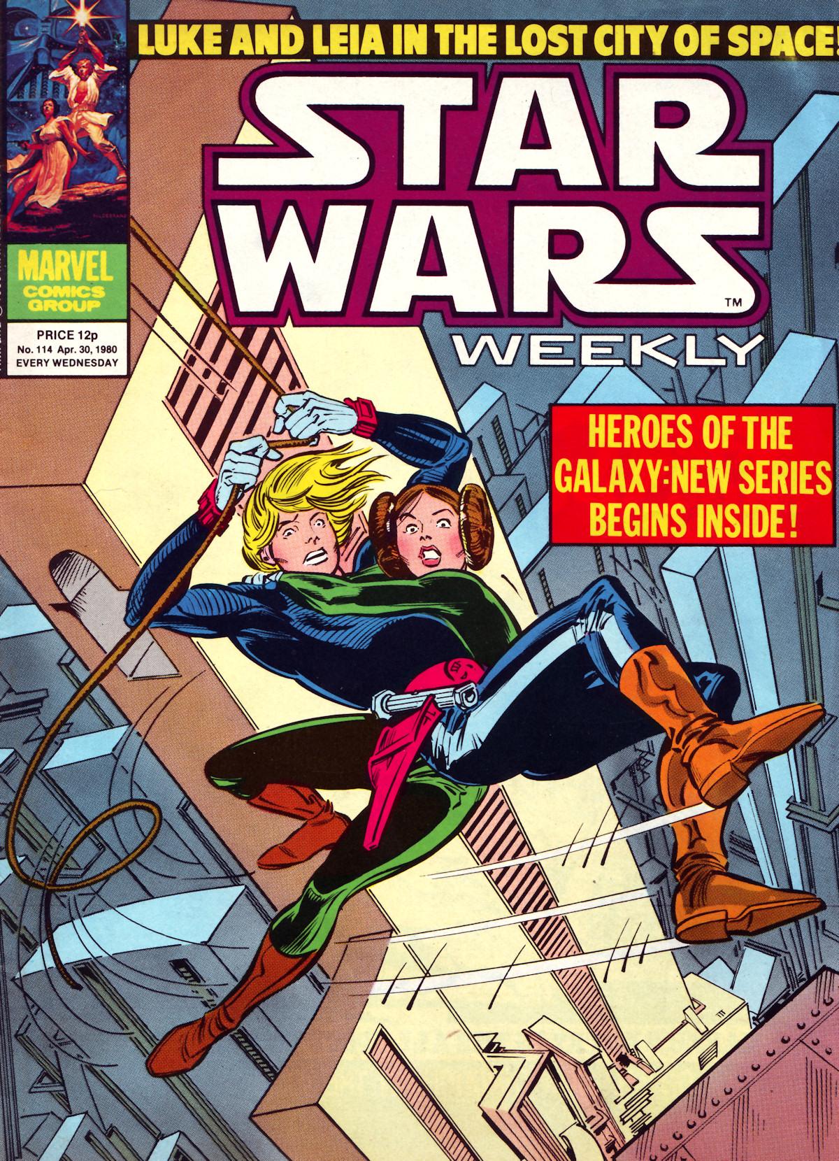 Read online Star Wars Weekly comic -  Issue #114 - 1