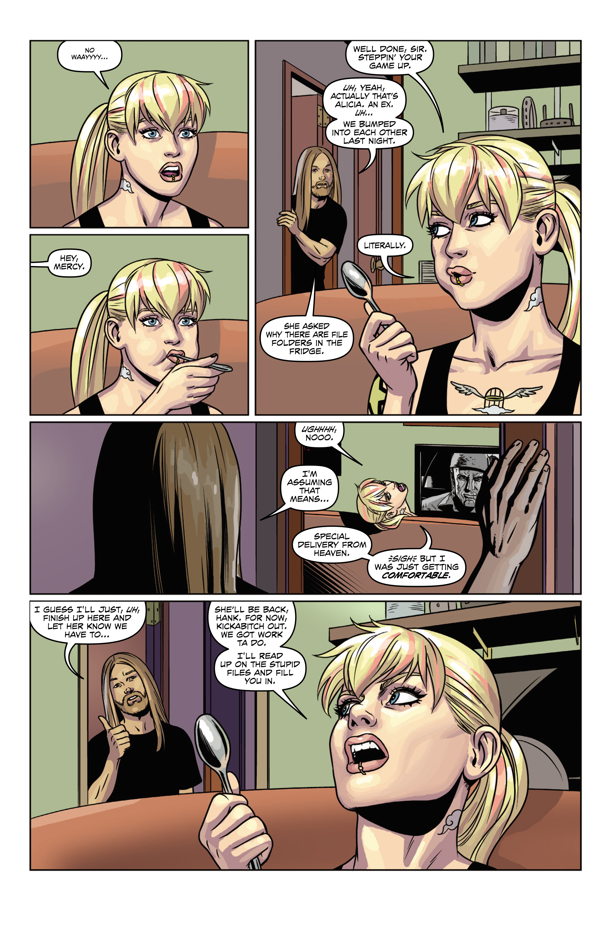Read online Mercy Sparx Omnibus comic -  Issue # Full (Part 1) - 241