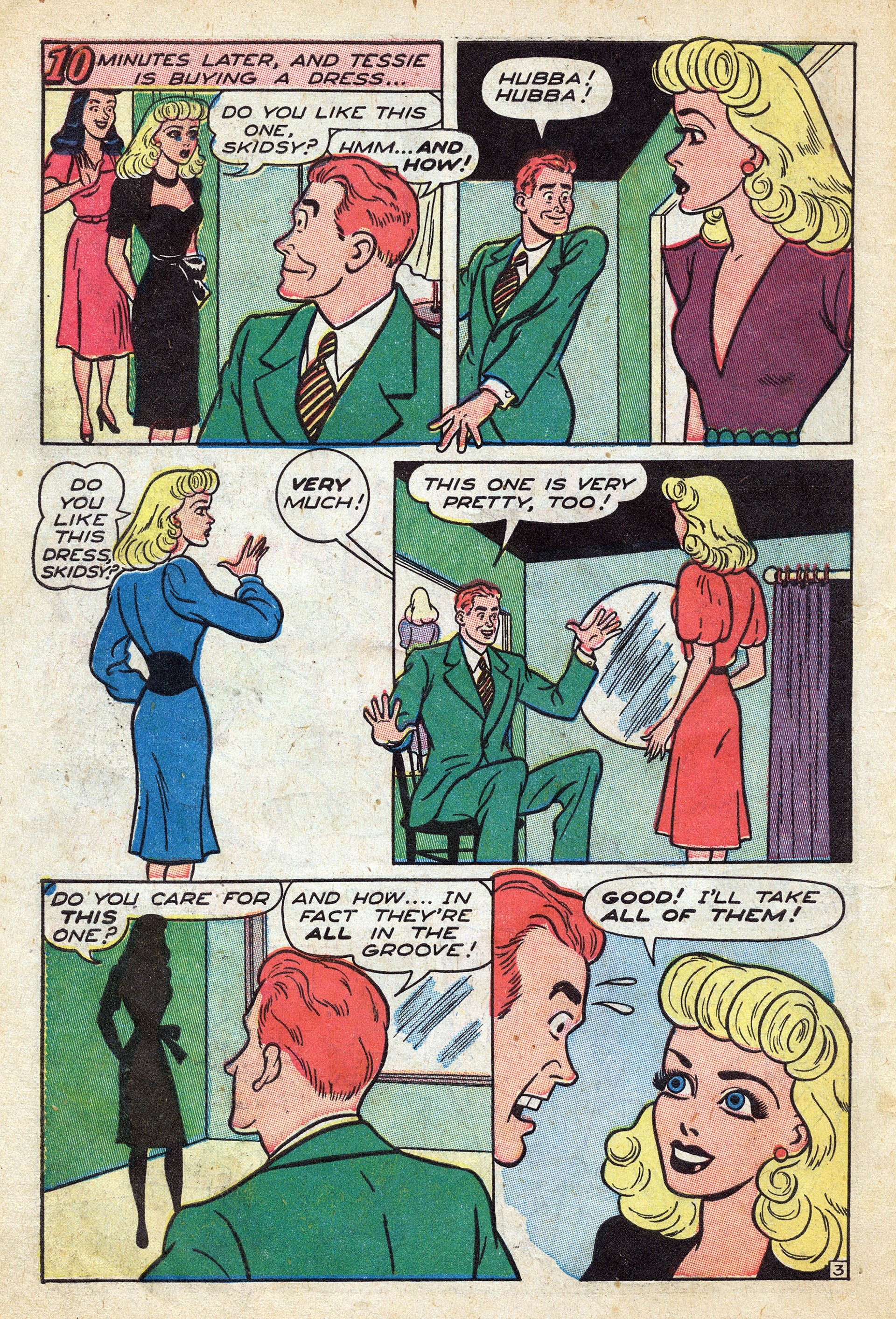 Read online Tessie the Typist comic -  Issue #7 - 14