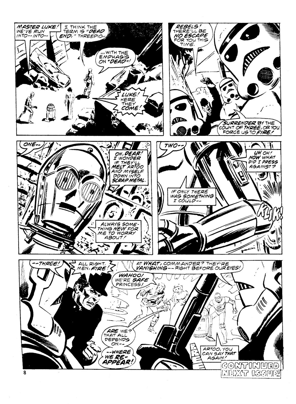 Read online Star Wars Weekly comic -  Issue #48 - 8