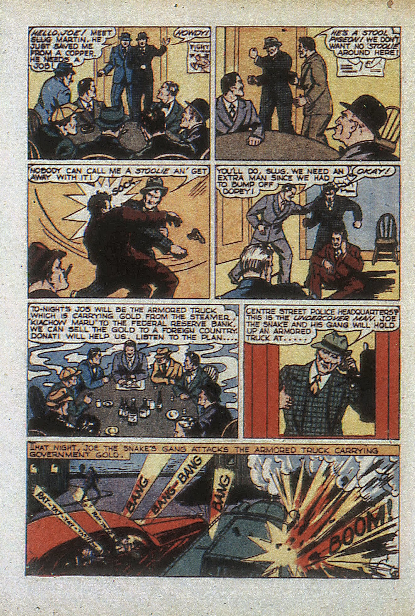 Read online Captain Battle Comics comic -  Issue #1 - 52
