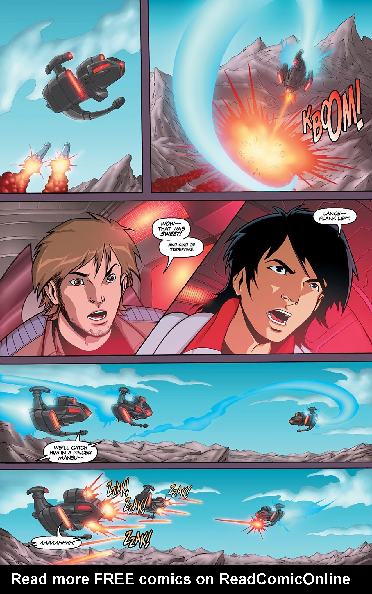 Read online Voltron: Defender of the Universe (Existed) comic -  Issue #2 - 15