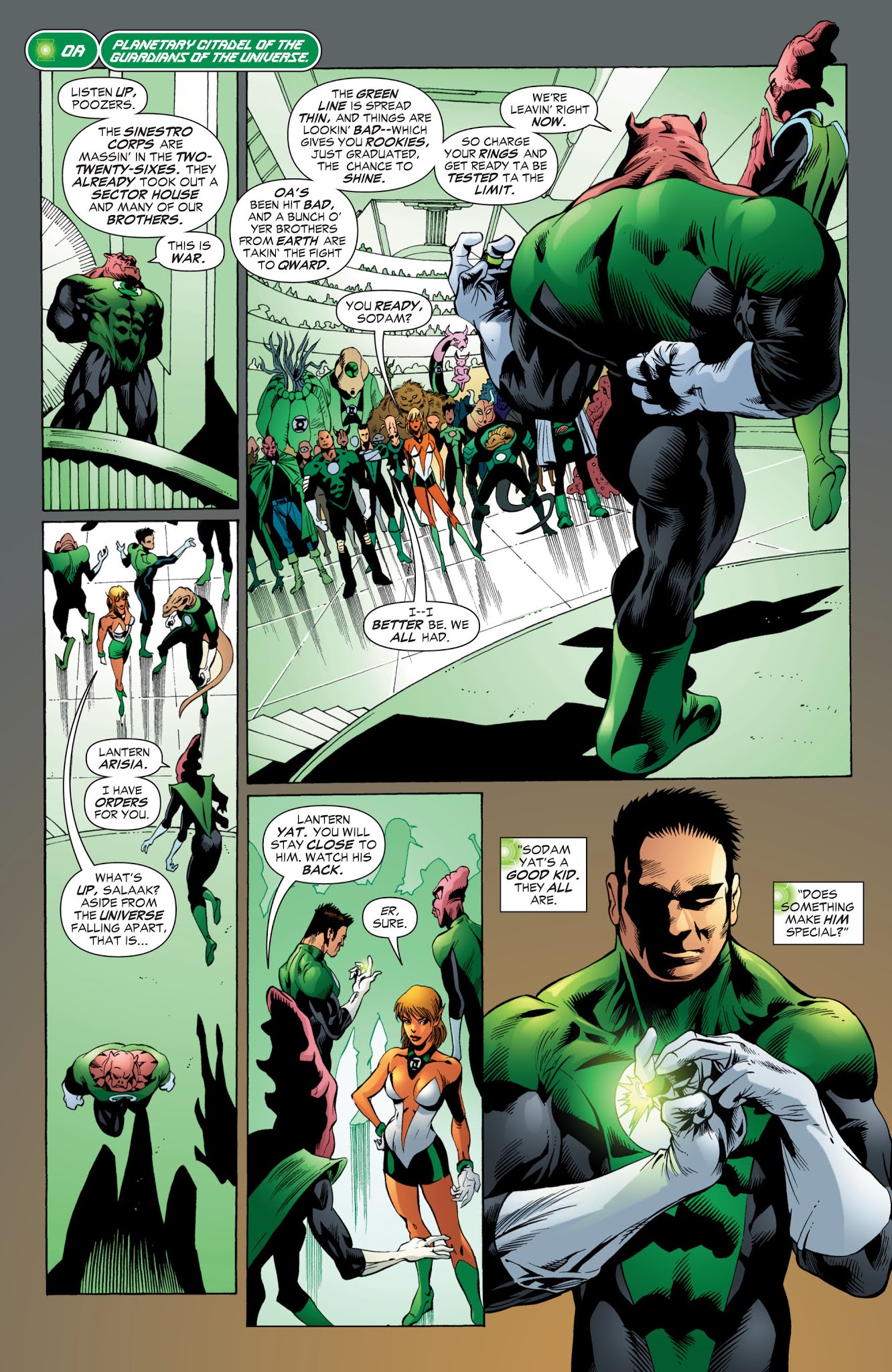 Read online Green Lantern (2005) comic -  Issue # _TPB 4 (Part 1) - 87