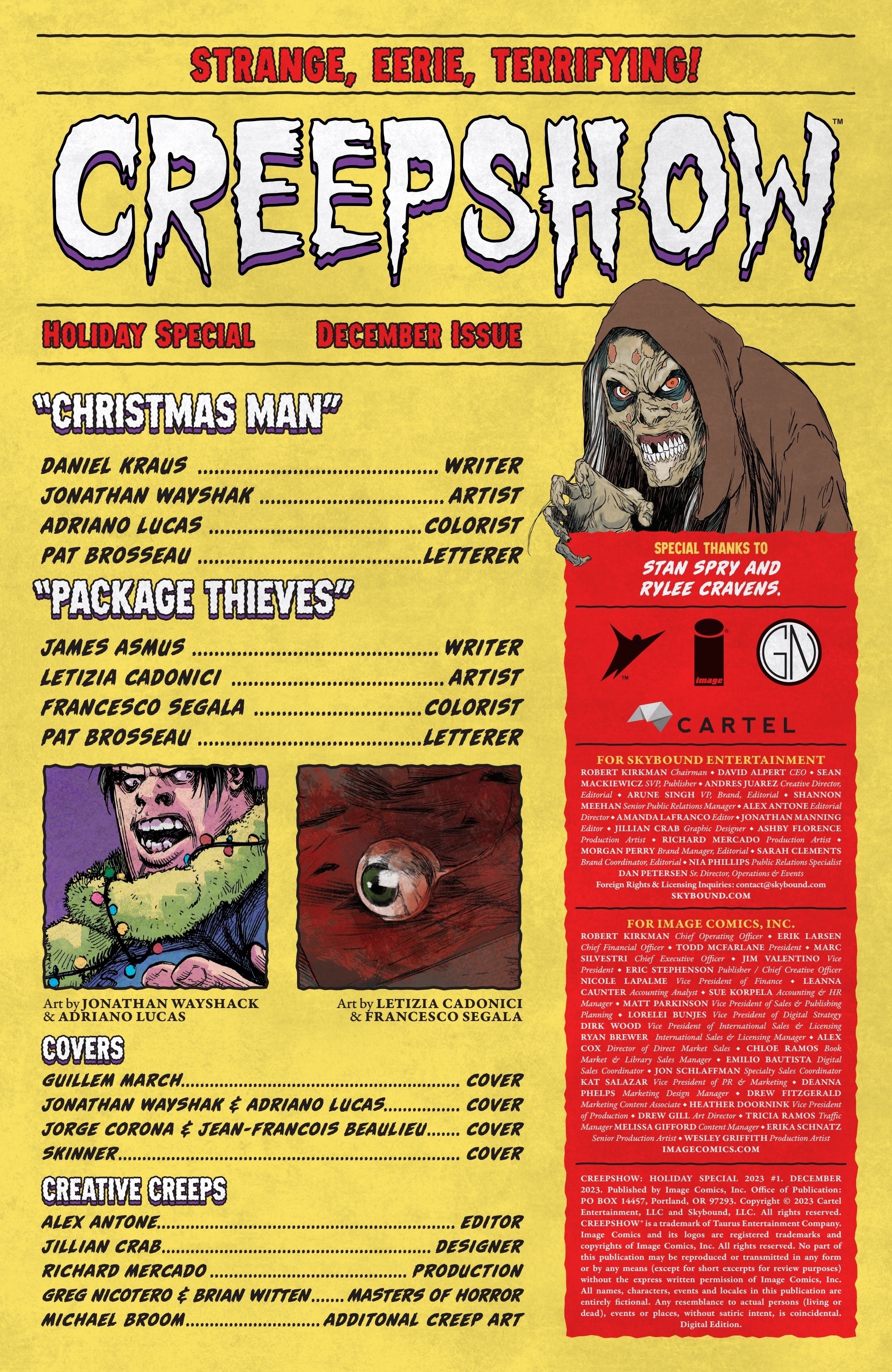 Read online Creepshow: Holiday Special 2023 comic -  Issue # Full - 2