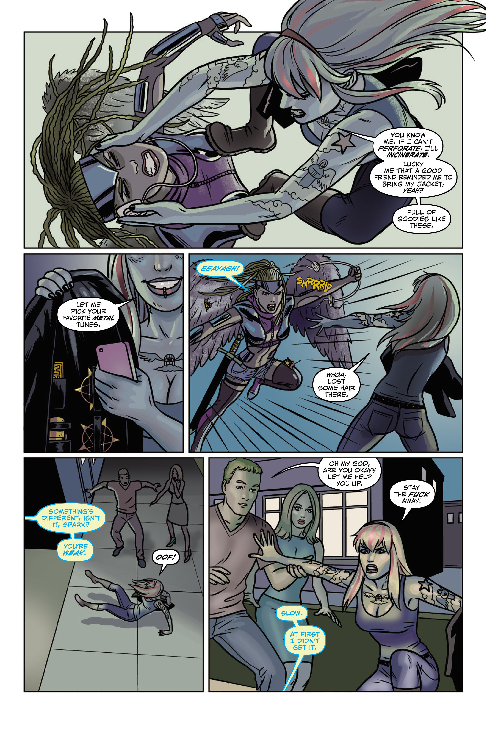 Read online Mercy Sparx Omnibus comic -  Issue # Full (Part 1) - 230