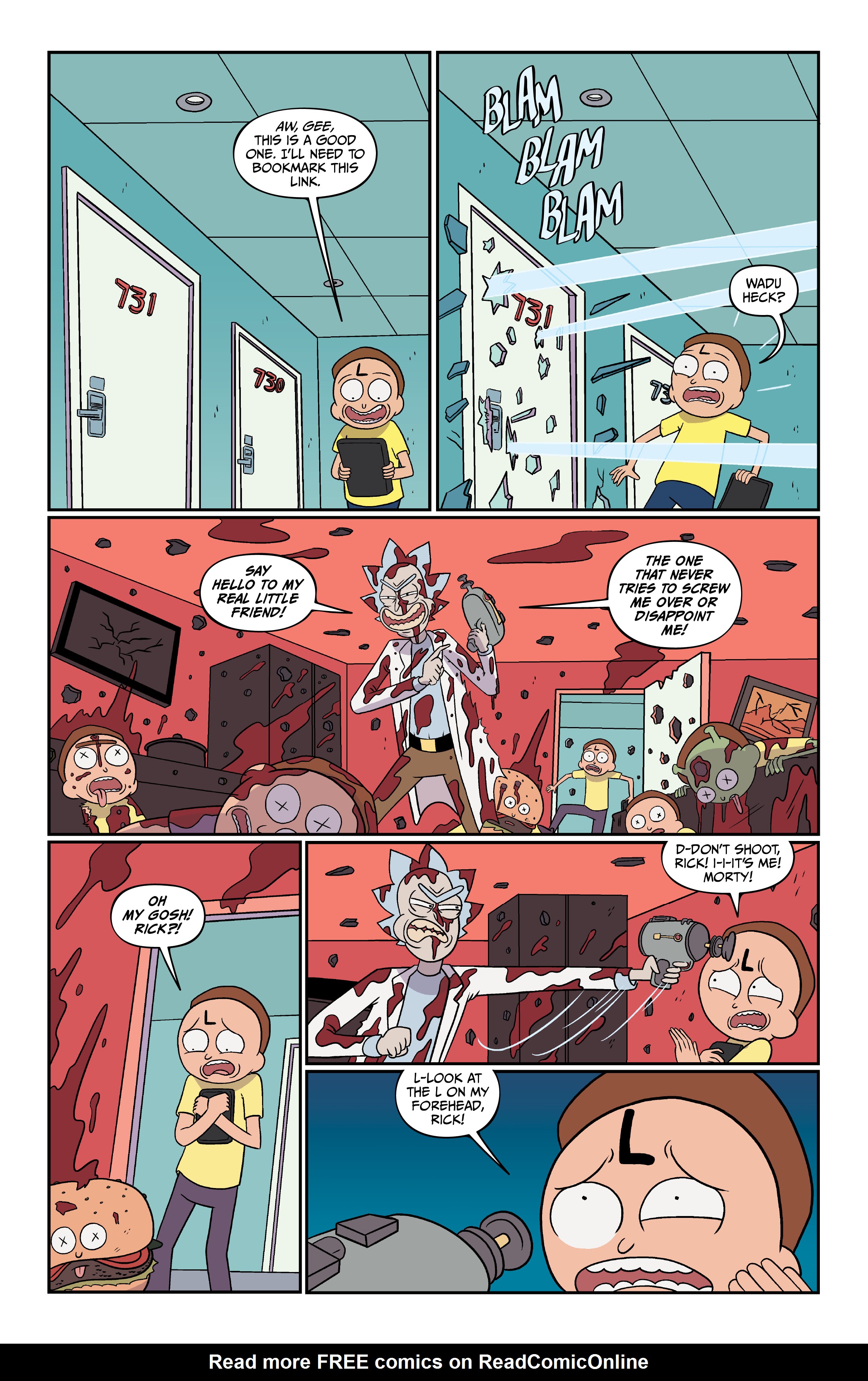 Read online Rick and Morty comic -  Issue # (2015) _Deluxe Edition 7 (Part 1) - 24