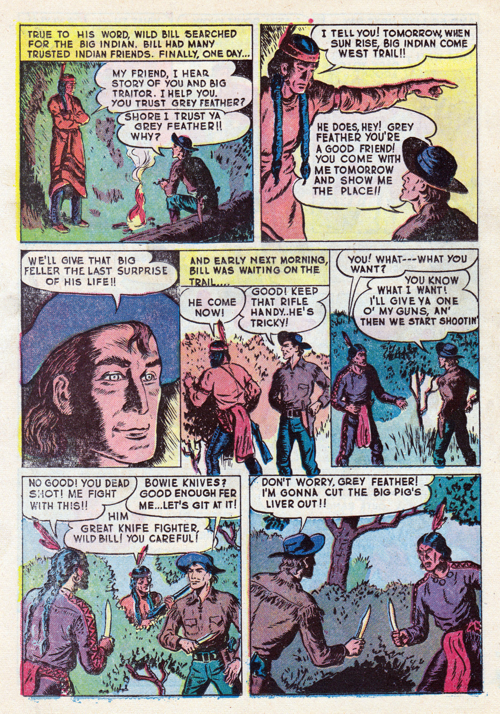 Read online Cowboy Western Comics (1948) comic -  Issue #18 - 16
