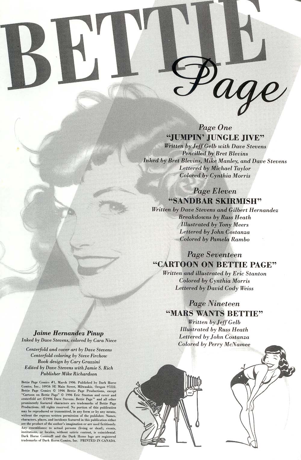 Read online Bettie Page Comics comic -  Issue # Full - 2