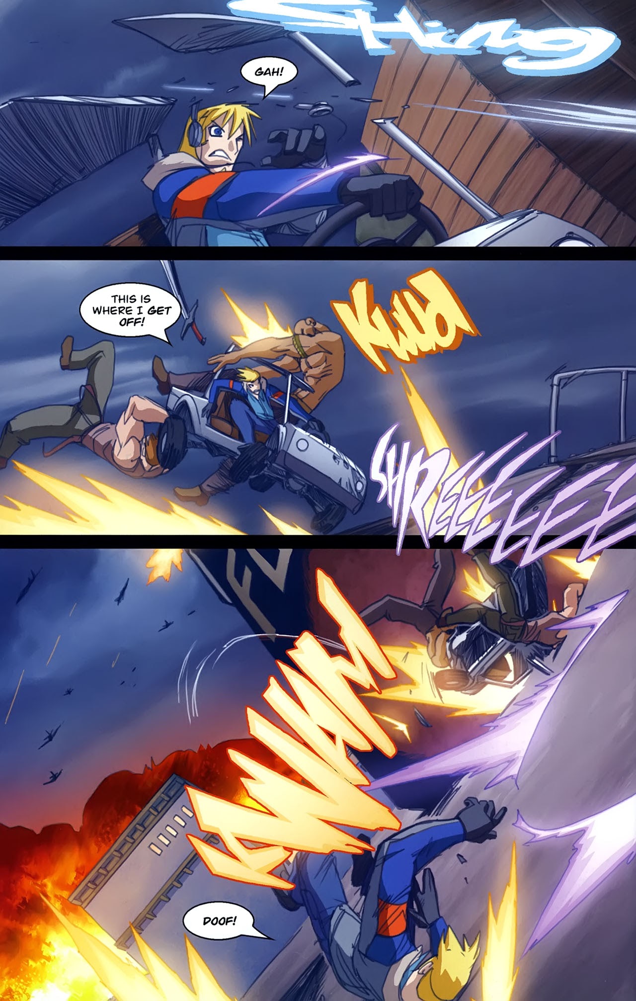 Read online Sky Sharks comic -  Issue #5 - 16