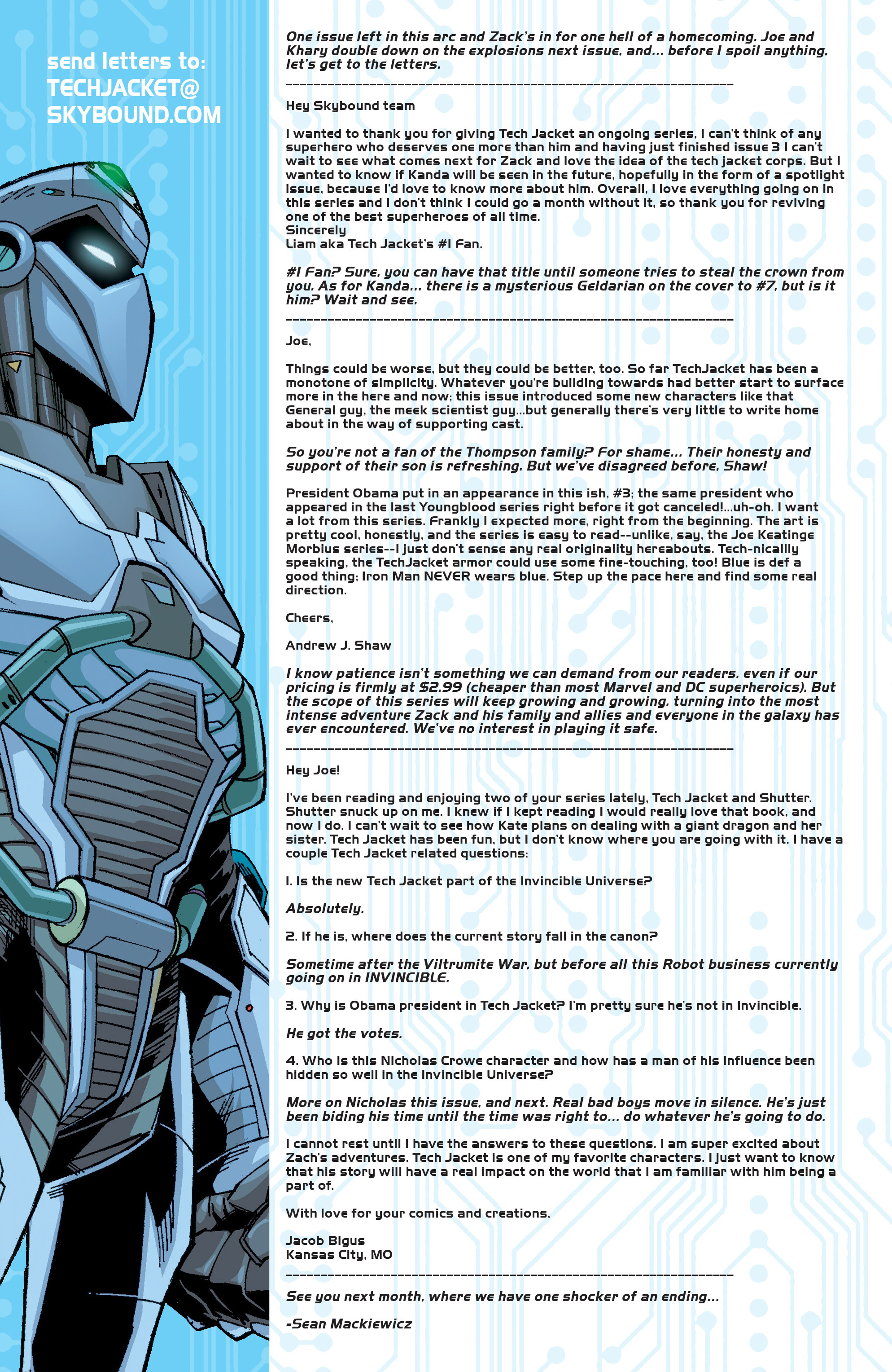 Read online Tech Jacket (2014) comic -  Issue #5 - 23