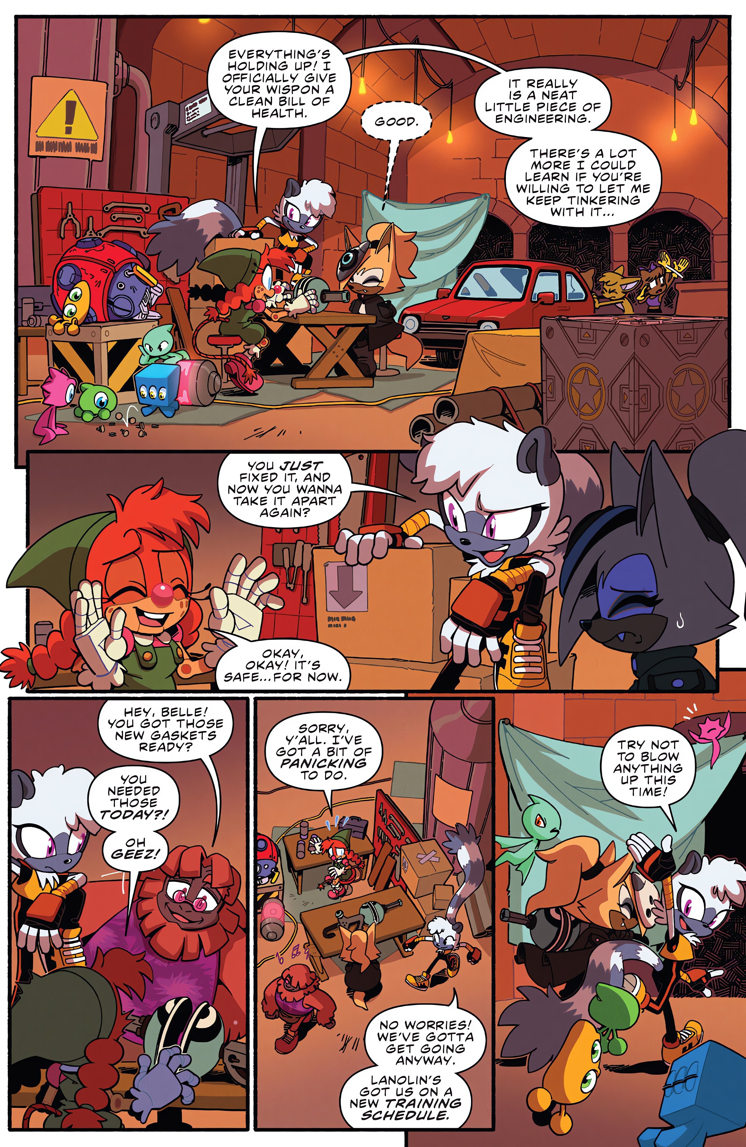 Read online Sonic the Hedgehog (2018) comic -  Issue #63 - 5