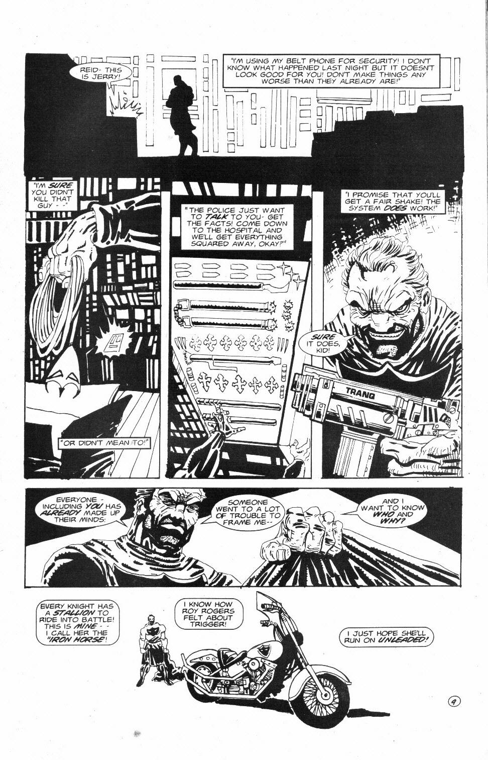 Read online Knight Watchman: Graveyard Shift comic -  Issue #2 - 11