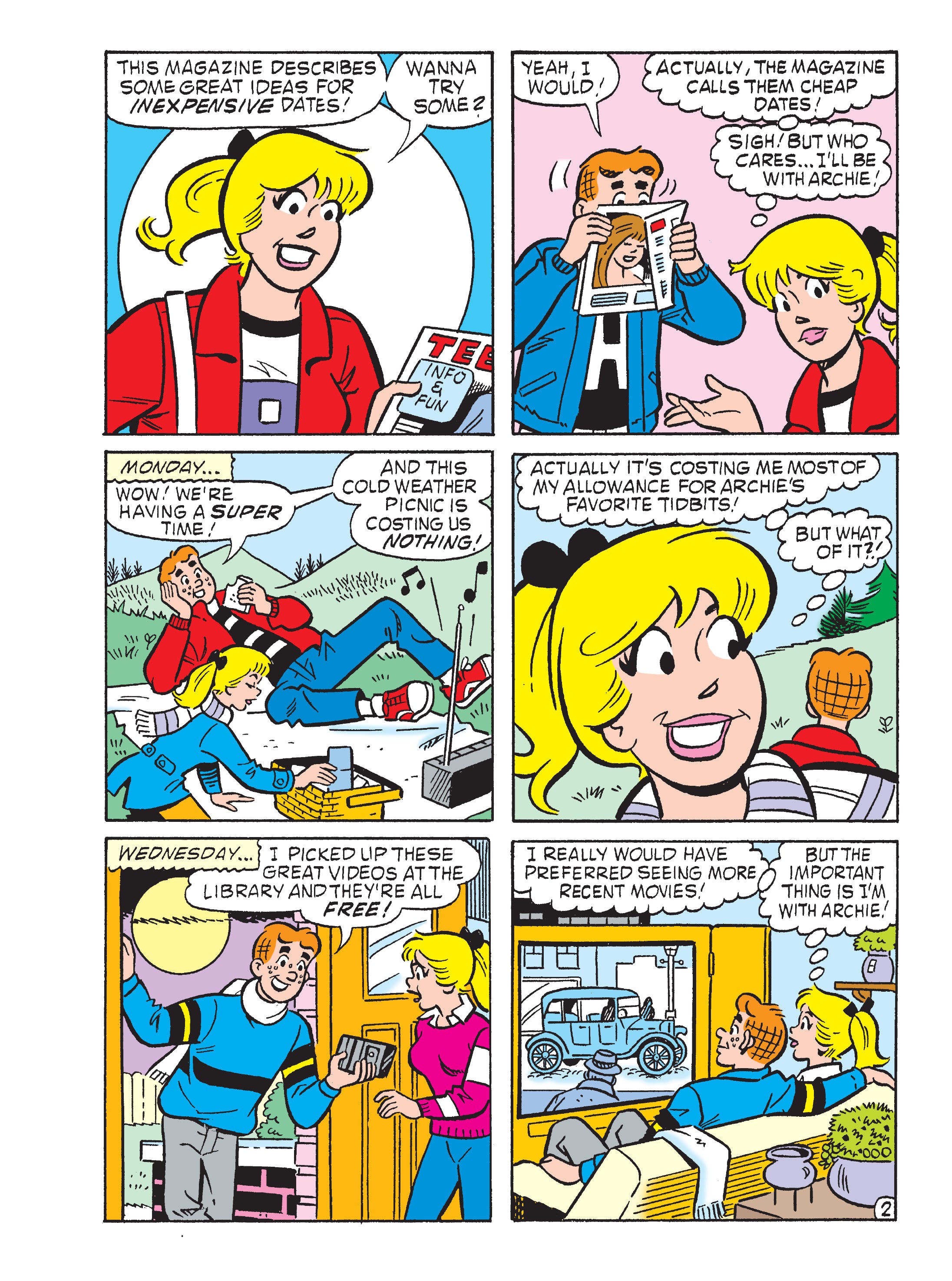 Read online Betty & Veronica Friends Double Digest comic -  Issue #286 - 87
