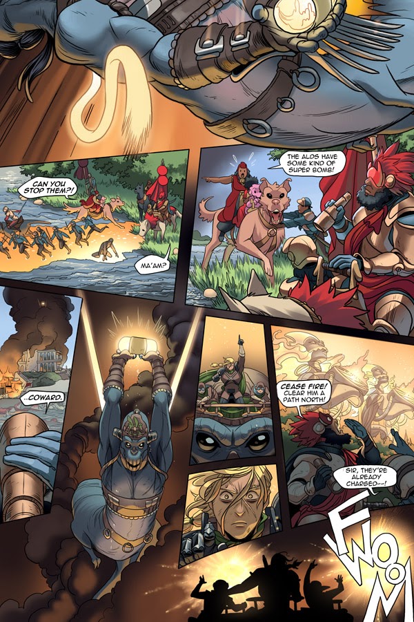 Read online Unsounded comic -  Issue #16 - 117