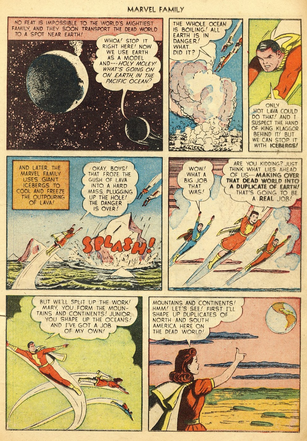 Read online The Marvel Family comic -  Issue #56 - 19