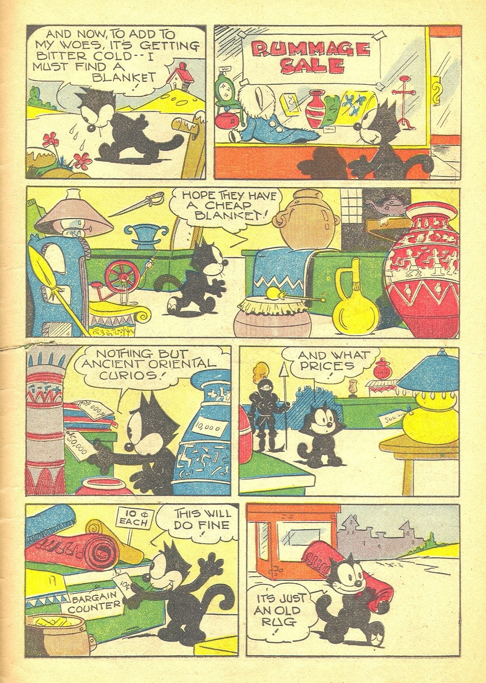 Read online Felix the Cat (1948) comic -  Issue #6 - 39