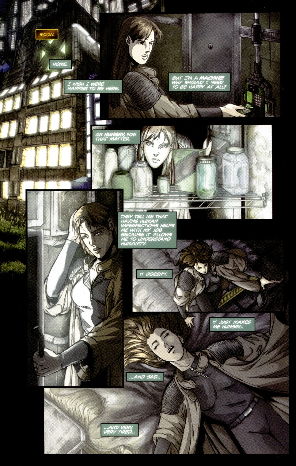 Read online Dark Minds / Witchblade comic -  Issue #1 - 9
