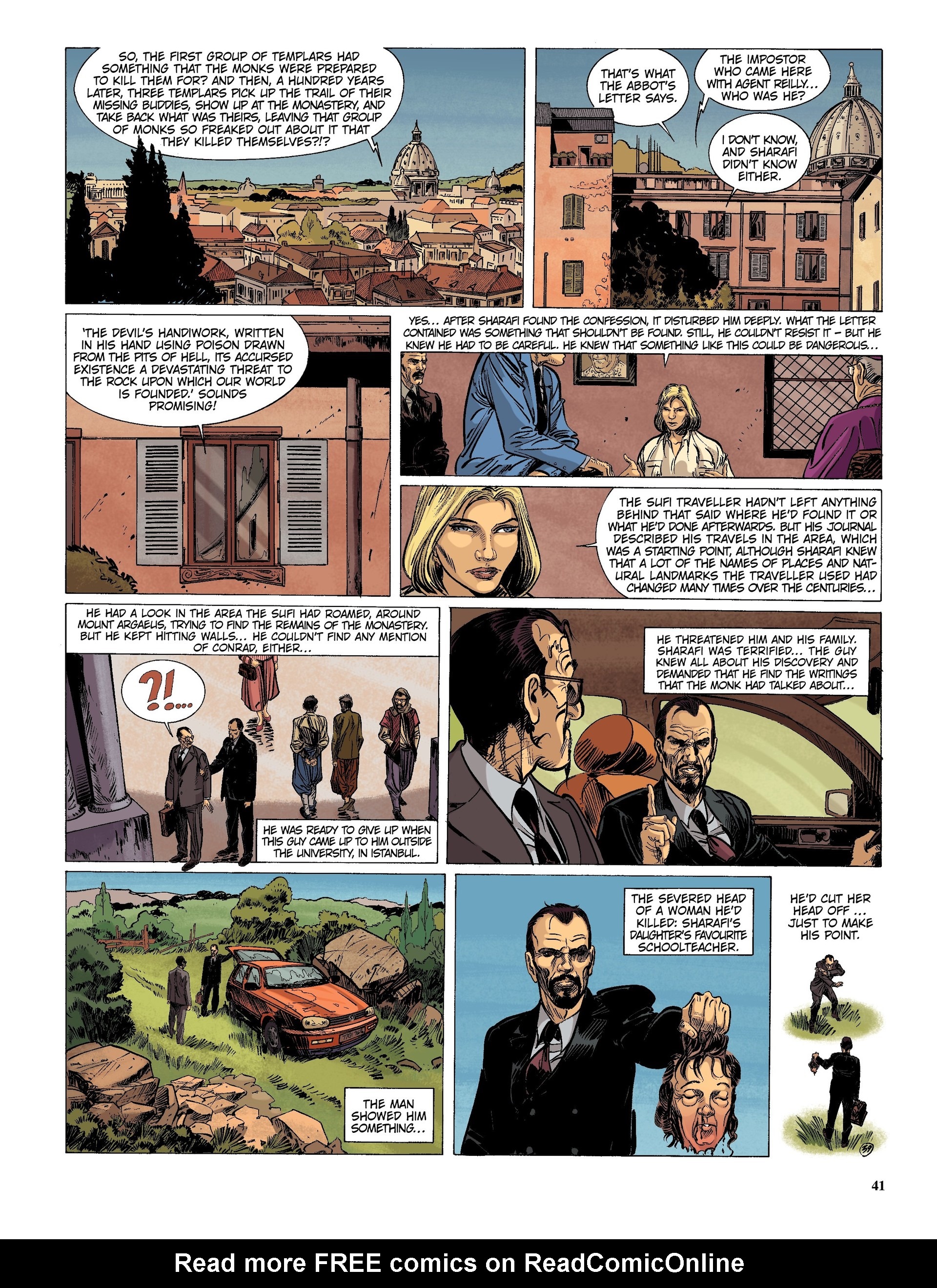 Read online The Last Templar comic -  Issue #5 - 42