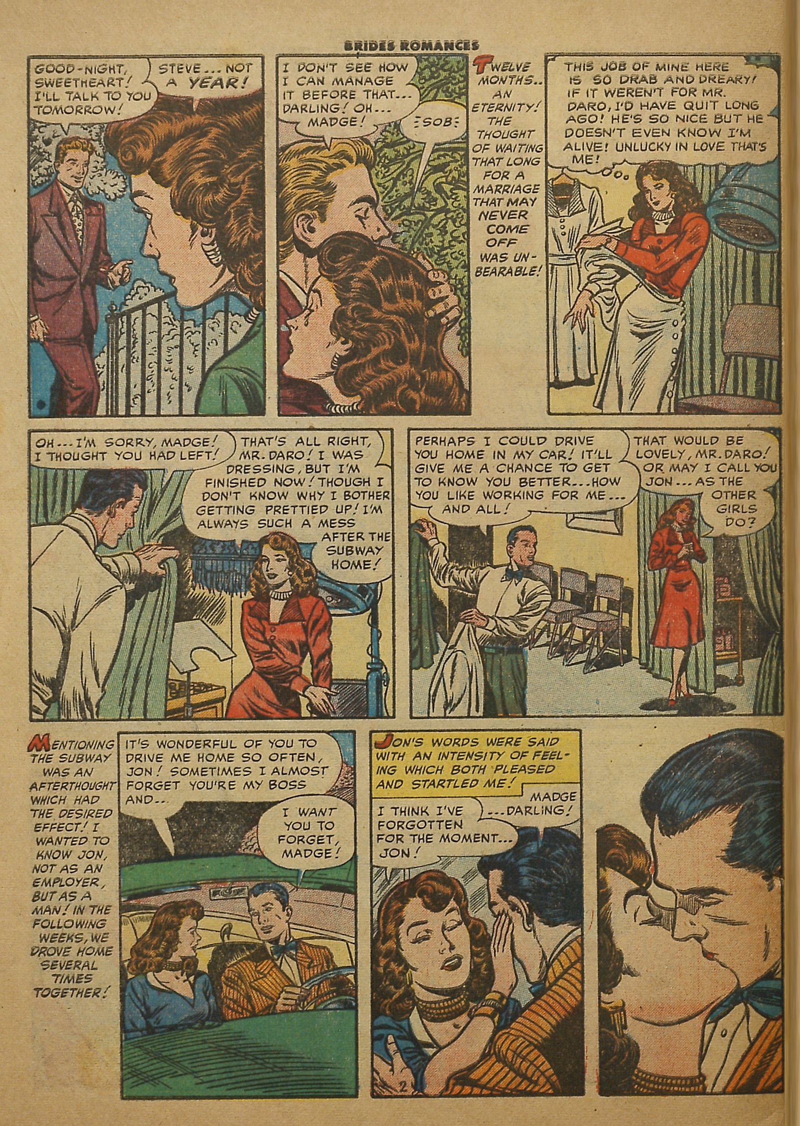Read online Brides Romances comic -  Issue #16 - 28
