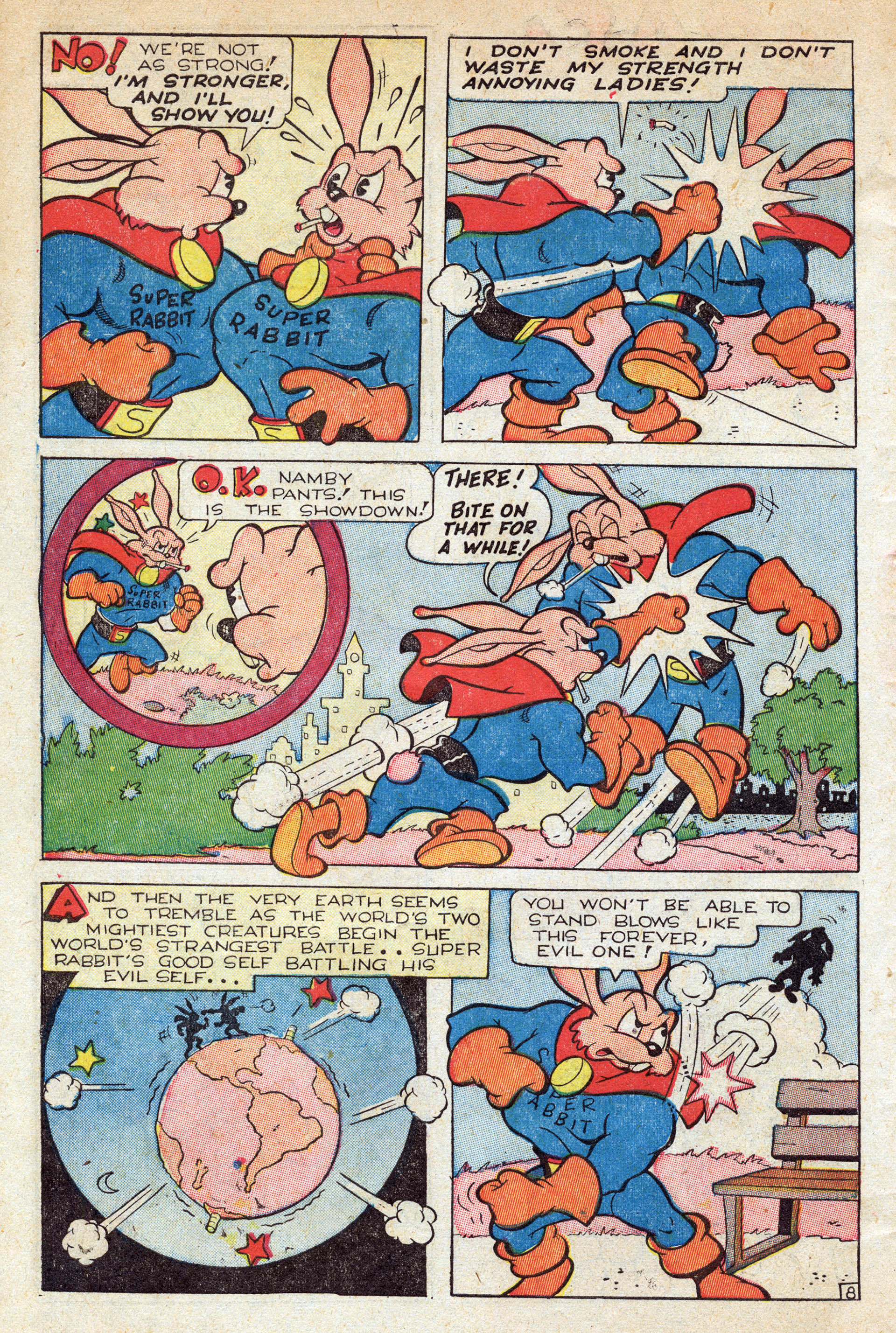 Read online Super Rabbit comic -  Issue #7 - 10